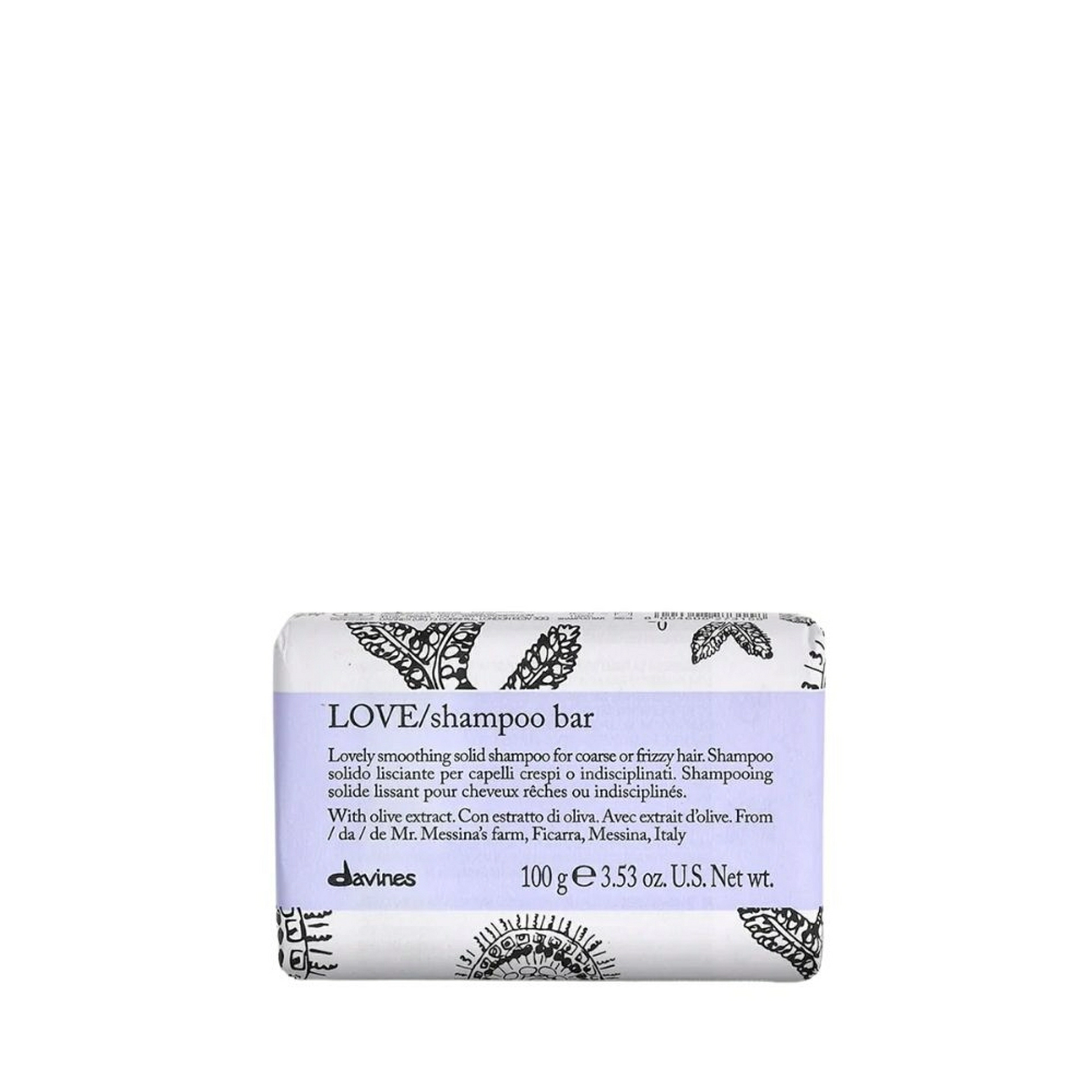 LOVE SMOOTHING / Shampoo Bar | Champú sólido discilplinante 100g - Essential Haircare - Davines ®