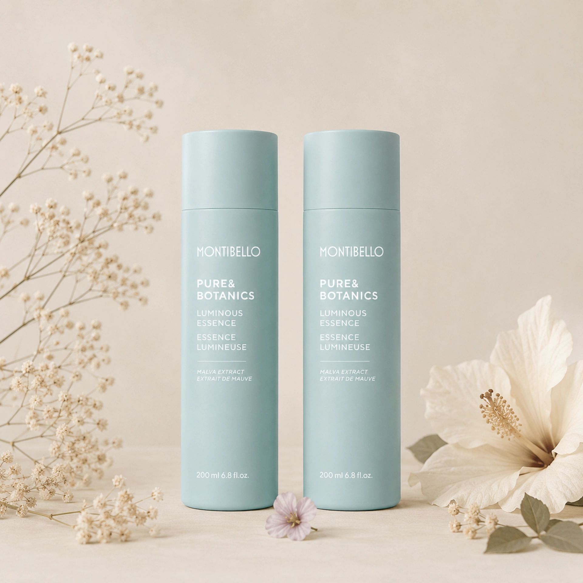 Luminous essence | Esencia hidratante y tonificante 200ml - Pure & Botanics Montibello ®