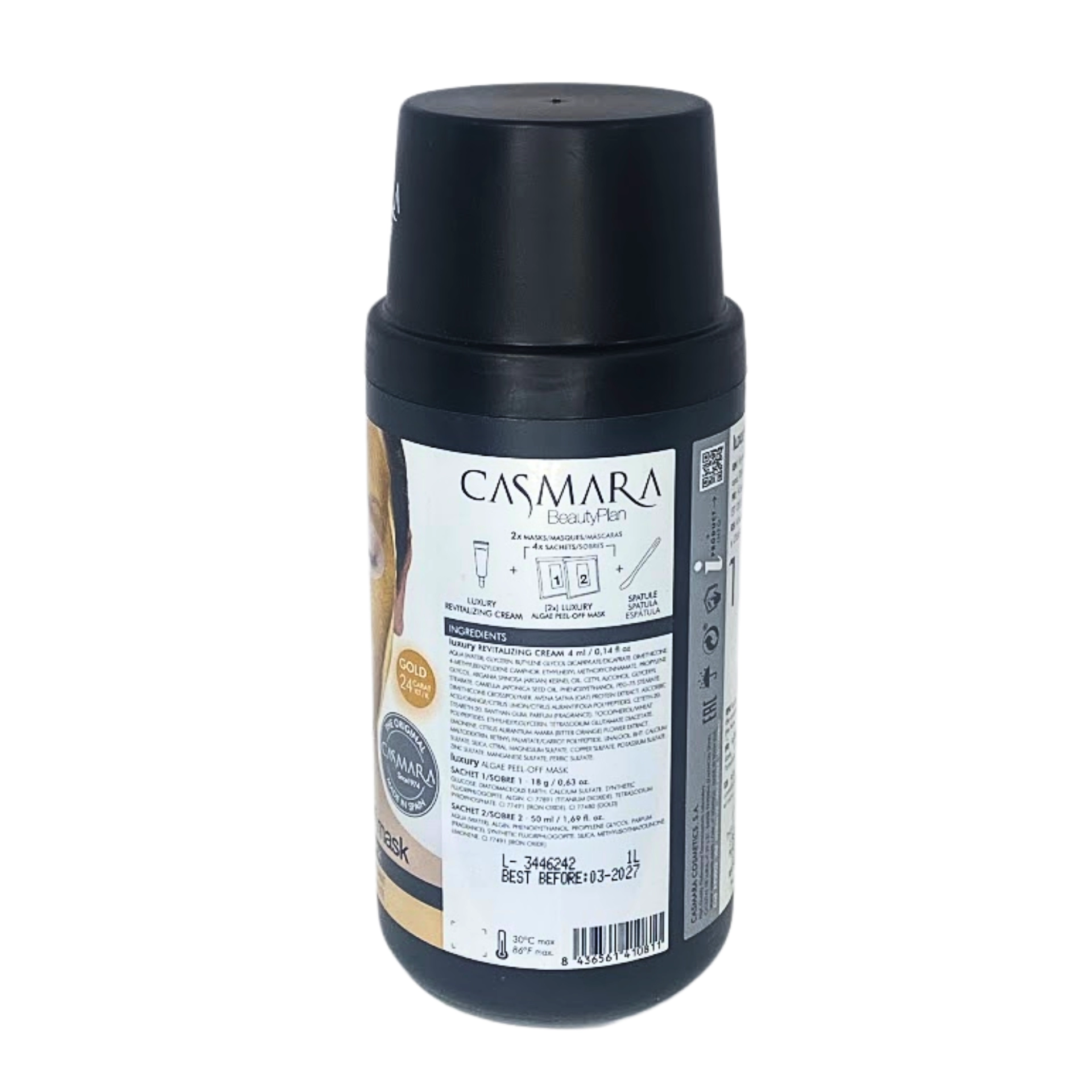 Luxury Algae Peel-Off Mask 1 unidad | Mascarilla revitalizante - Casmara ®