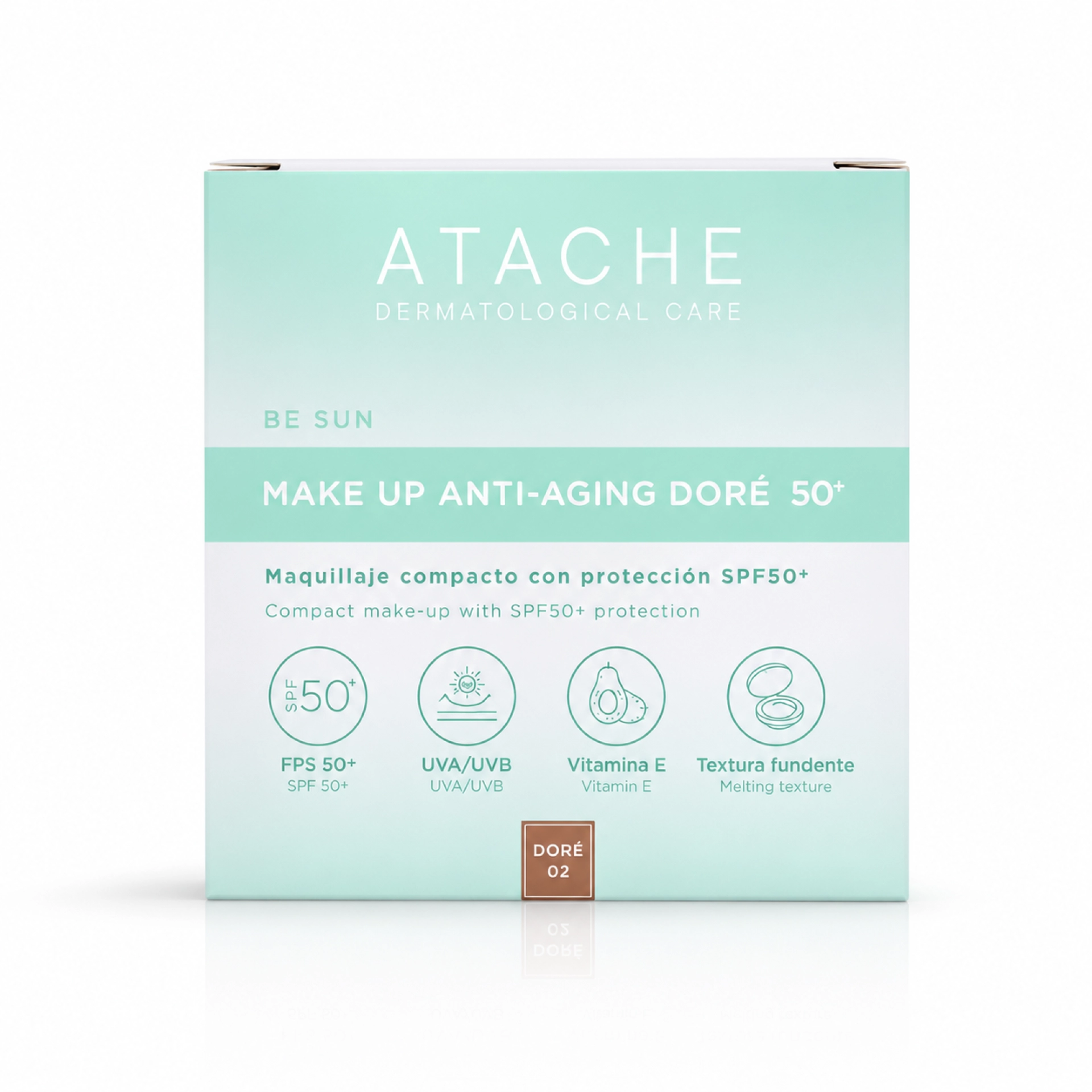 Make Up Anti-Aging SPF50 | Maquillaje Antiedad - Be Sun - Atache ®