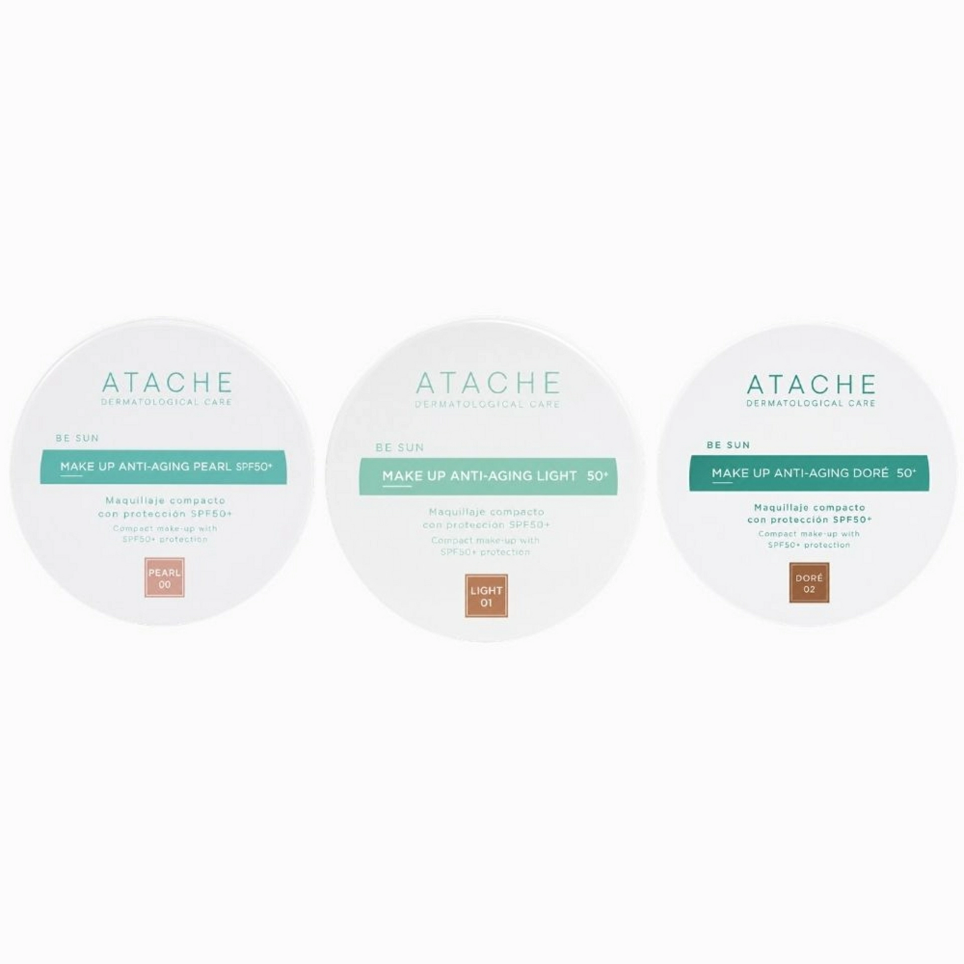 Make Up Anti-Aging SPF50 | Maquillaje Antiedad - Be Sun - Atache ®