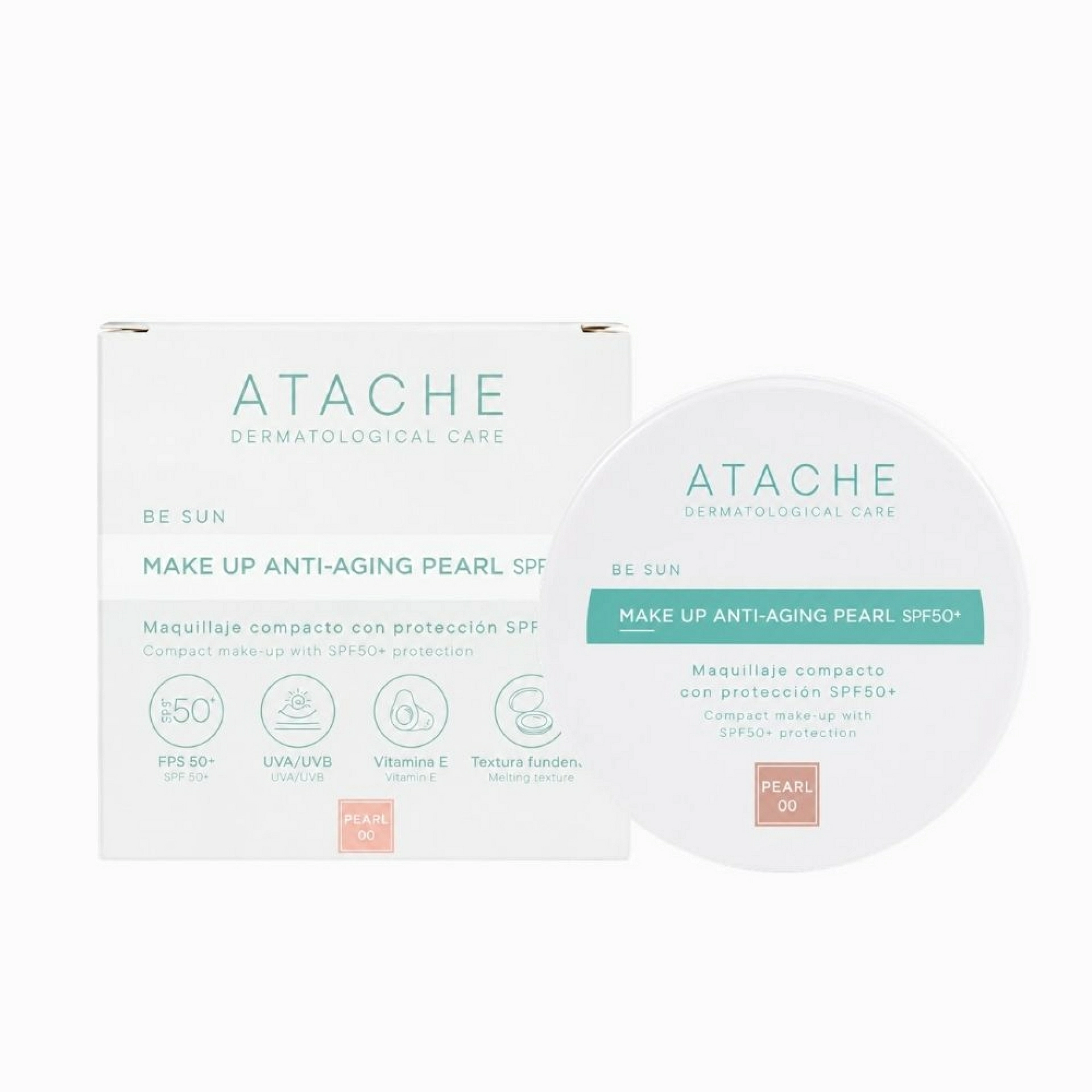 Make Up Anti-Aging SPF50 | Maquillaje Antiedad - Be Sun - Atache ®