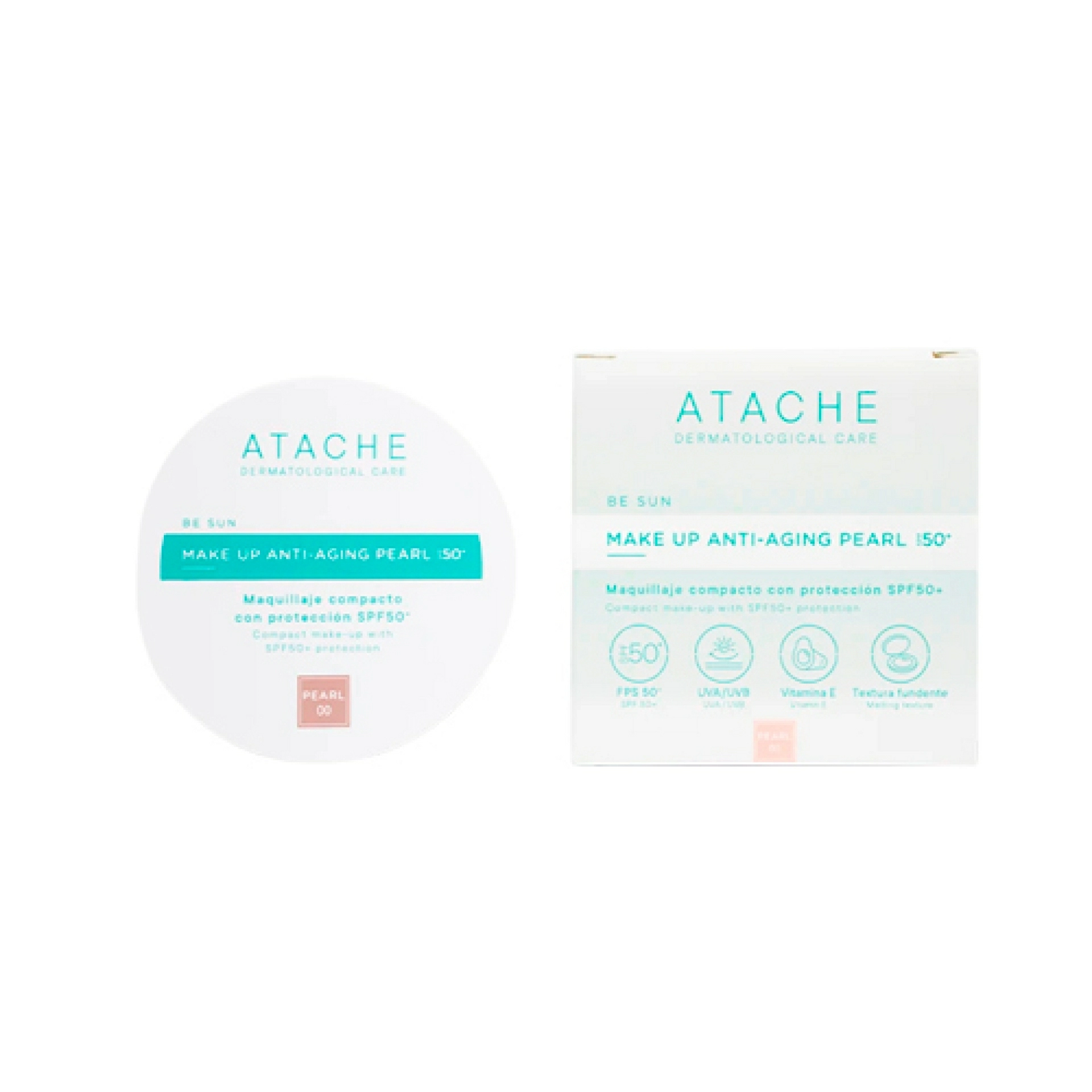 Make Up Anti-Aging SPF50 | Maquillaje Antiedad - Be Sun - Atache ®