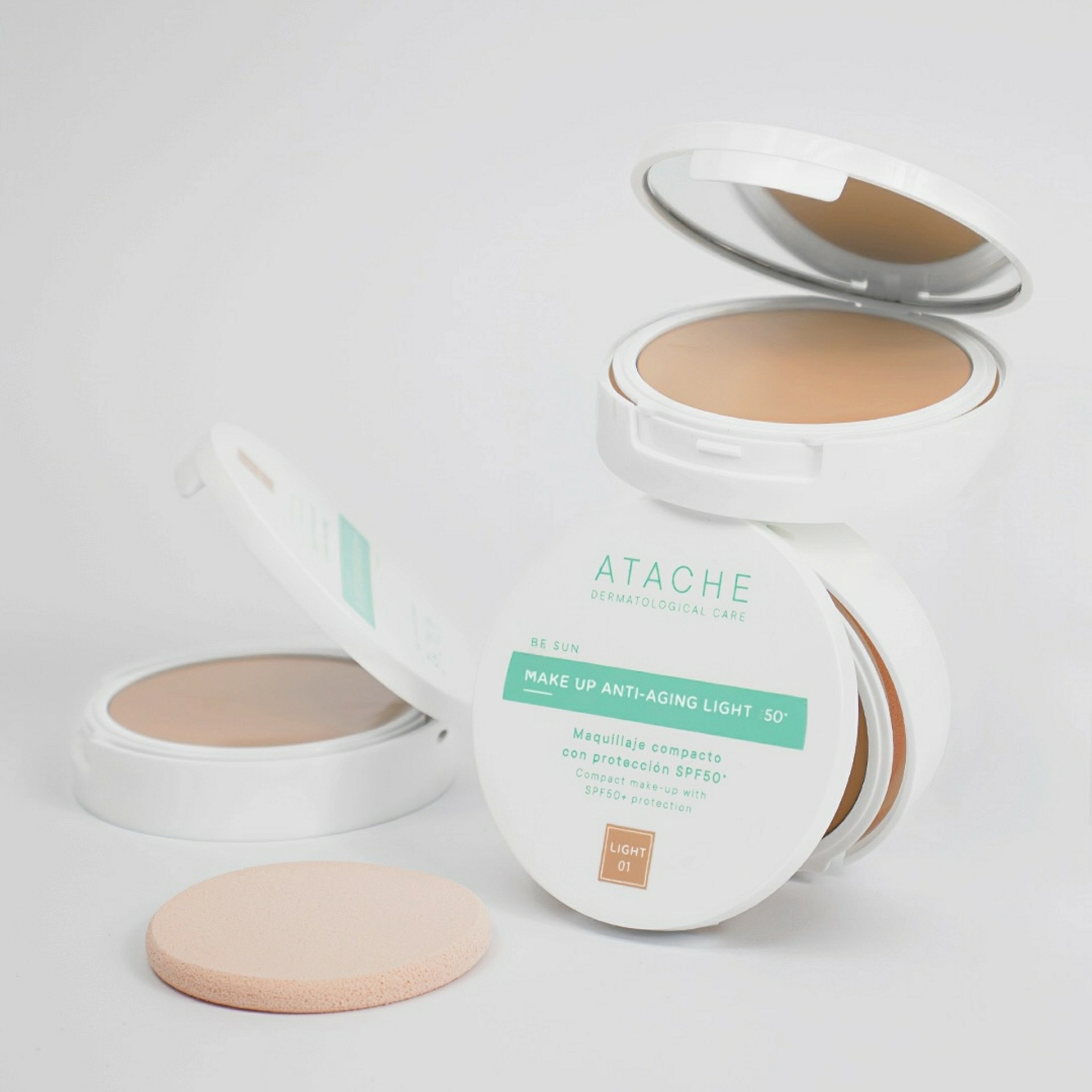 Make Up Anti-Aging SPF50 | Maquillaje Antiedad - Be Sun - Atache ®