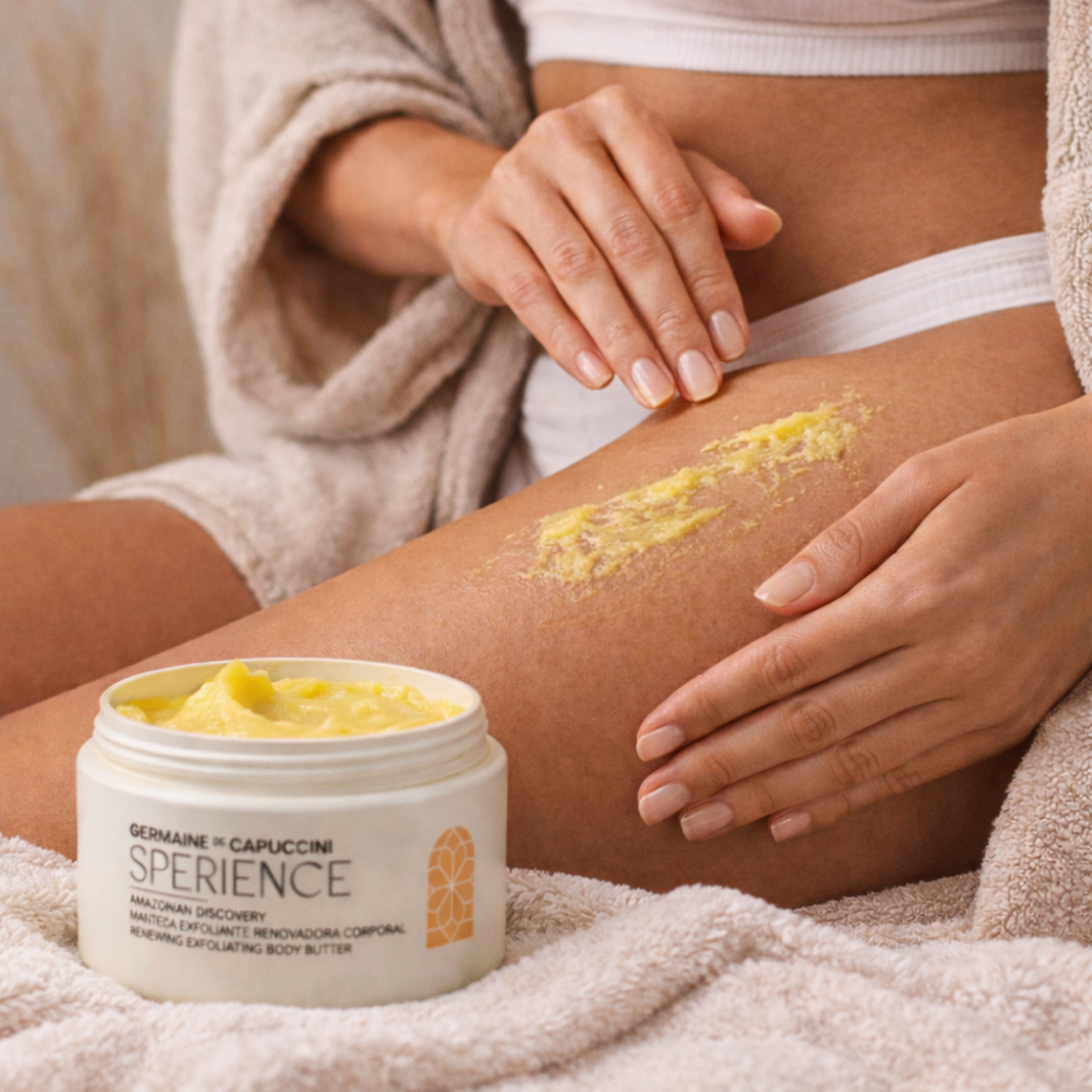 Manteca Exfoliante Renovadora Corporal 100ml - Sperience - Germaine de Capuccini ®