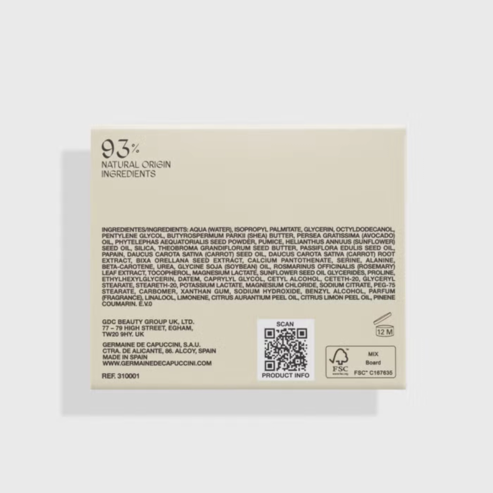 Manteca Exfoliante Renovadora Corporal 100ml - Sperience - Germaine de Capuccini ®