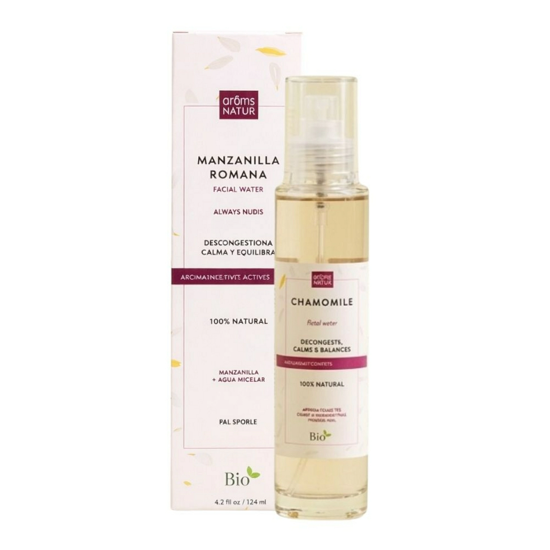 Manzanilla Romana | Agua floral descongestiva 100ml - Hidrolatos - Arôms Natur ®