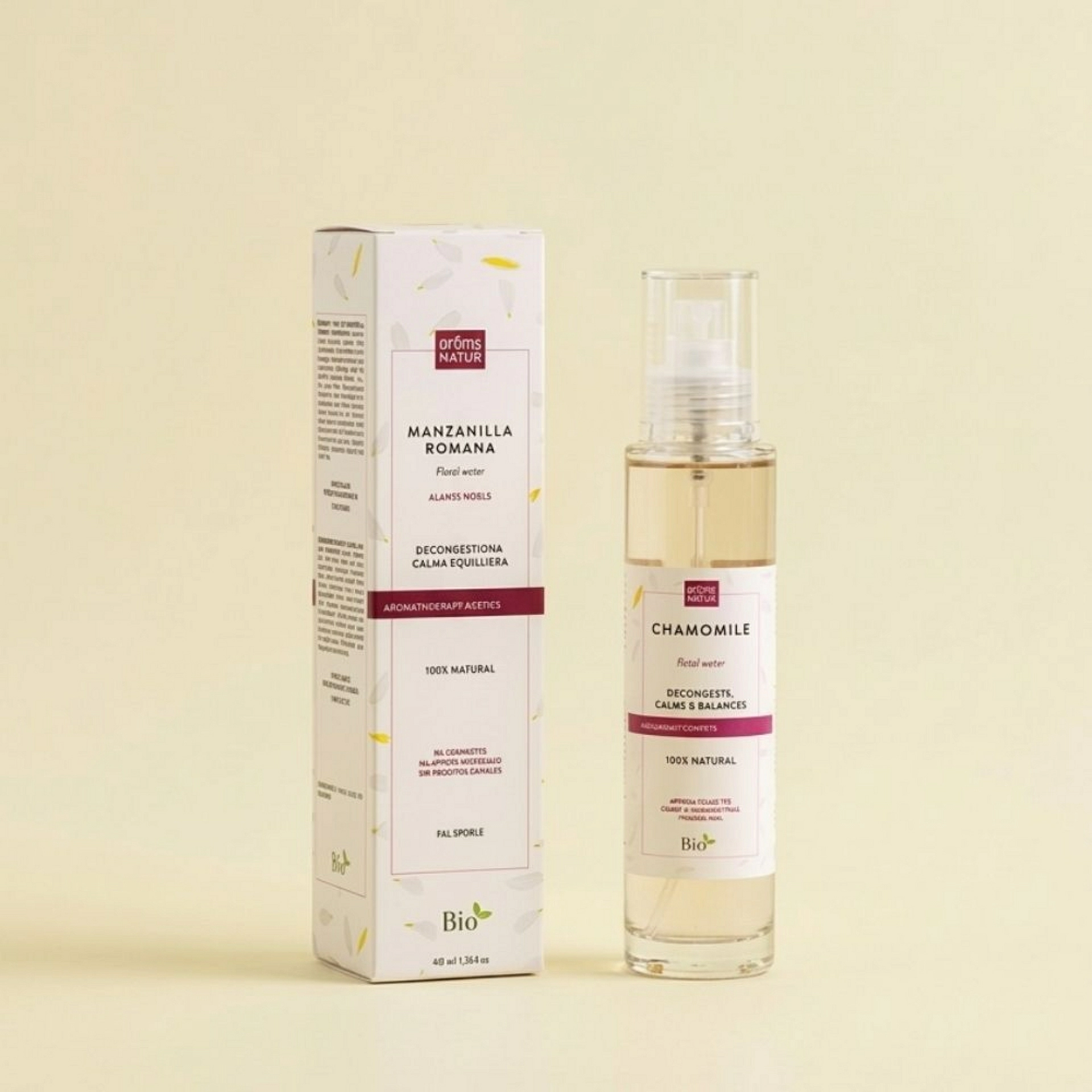 Manzanilla Romana | Agua floral descongestiva 100ml - Hidrolatos - Arôms Natur ®