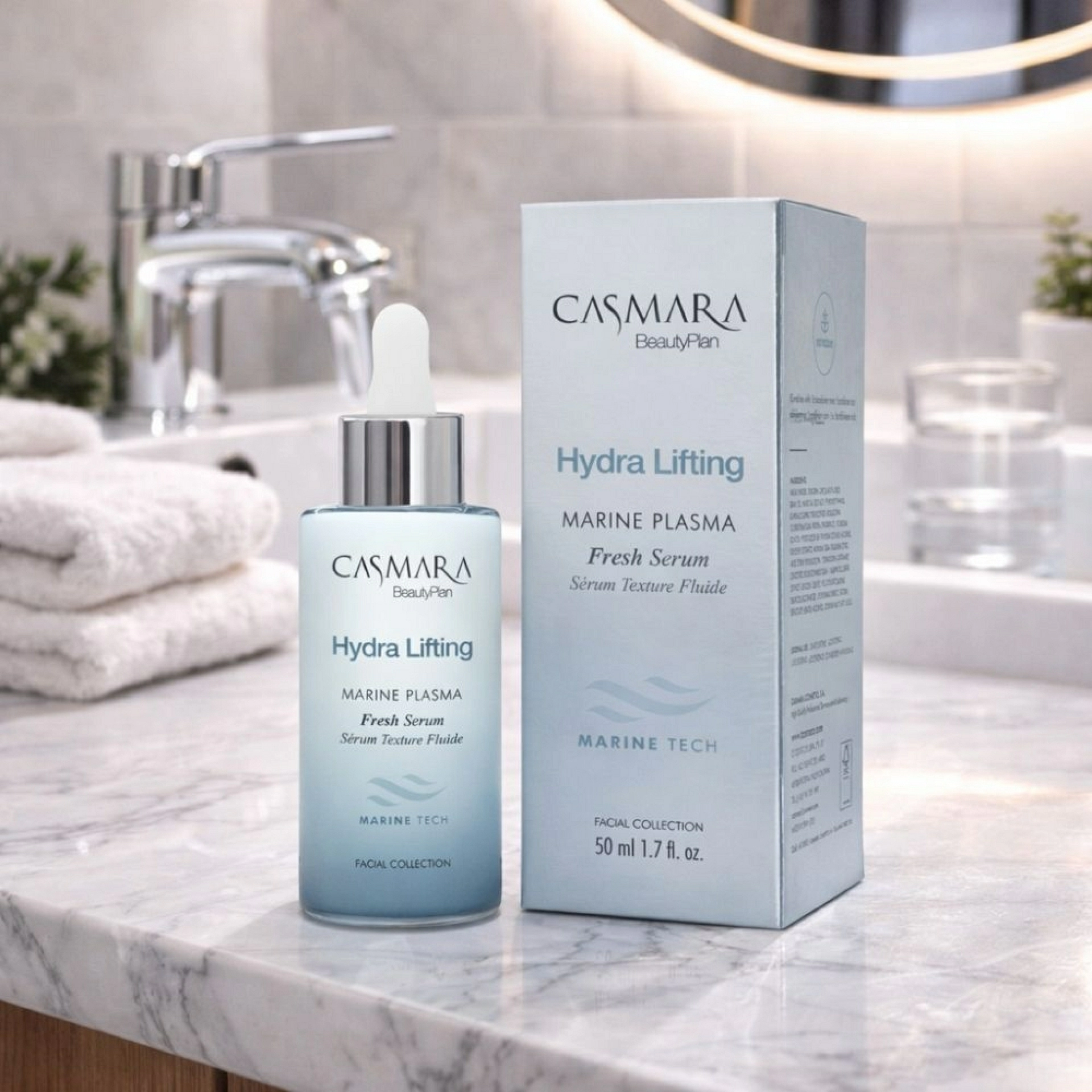 Marine Plasma Fresh Serum 50ml | Serum Hidratante Reafirmante - Hydra Lifting - Casmara ®