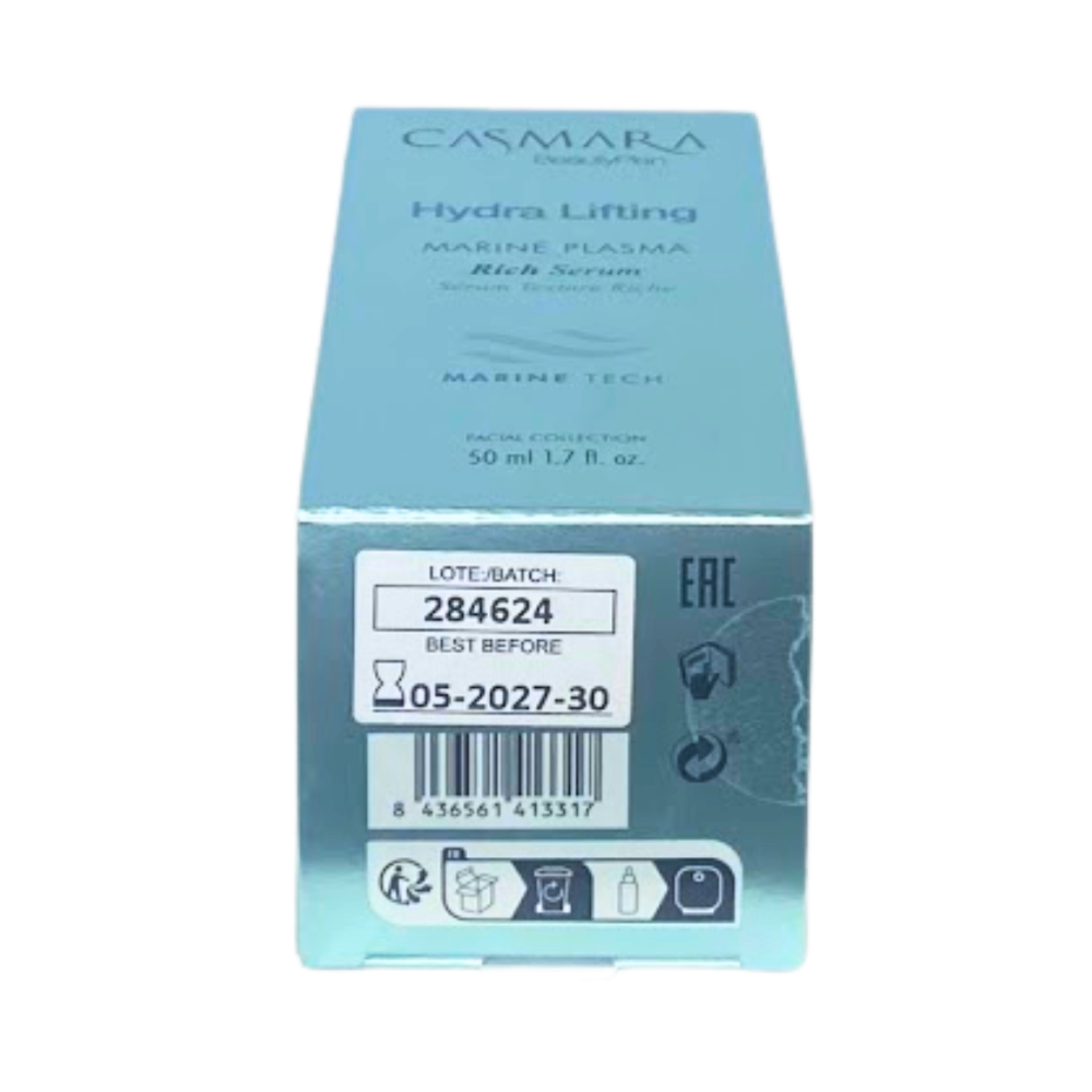 Marine Plasma Rich Serum 50ml | Serum reafirmante - Hydra Lifting - Casmara ®