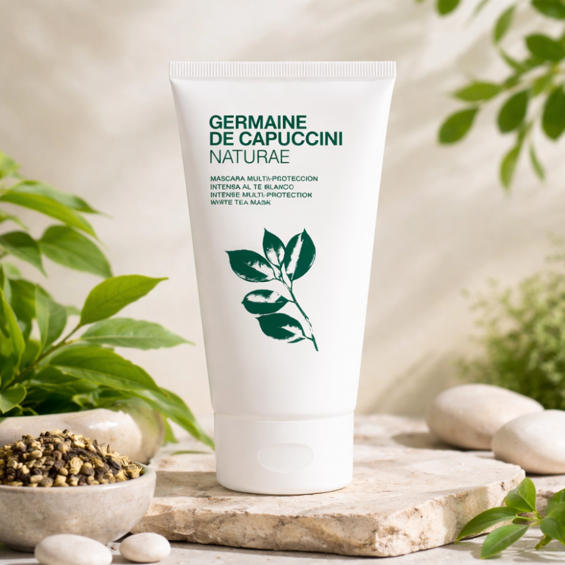 Máscara Facial Multi-Protección al Té Blanco 150 ml - Naturae - Germaine de Capuccini ®
