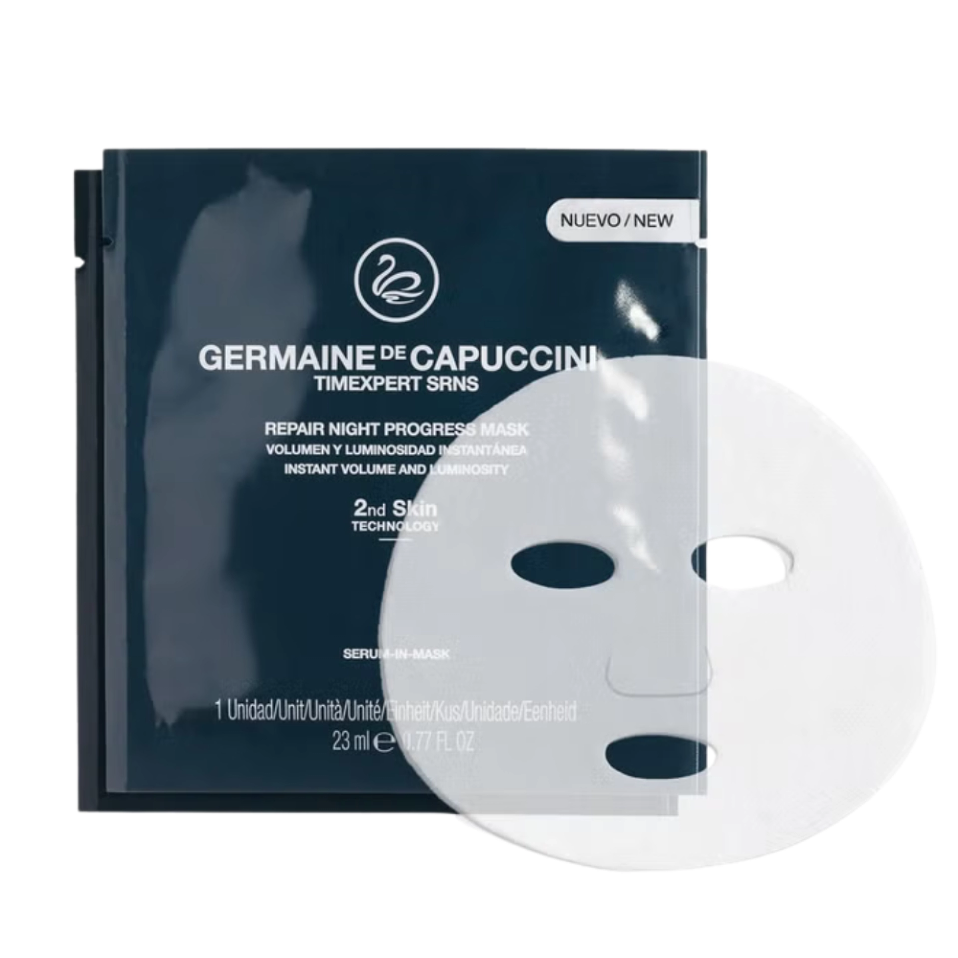 Máscara Repair Night Progress 2x23ml | Sérum Antiedad - Timexpert SRNS - Germaine de Capuccini ®
