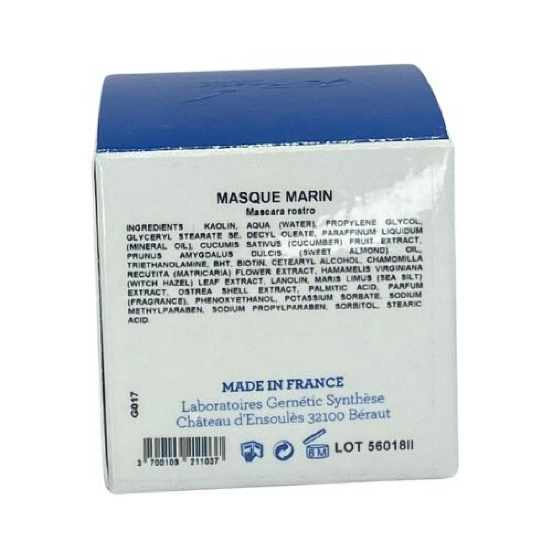 Masque Marin | Crema-máscara facial 30ml - Marinos & Spa - Gernétic ®
