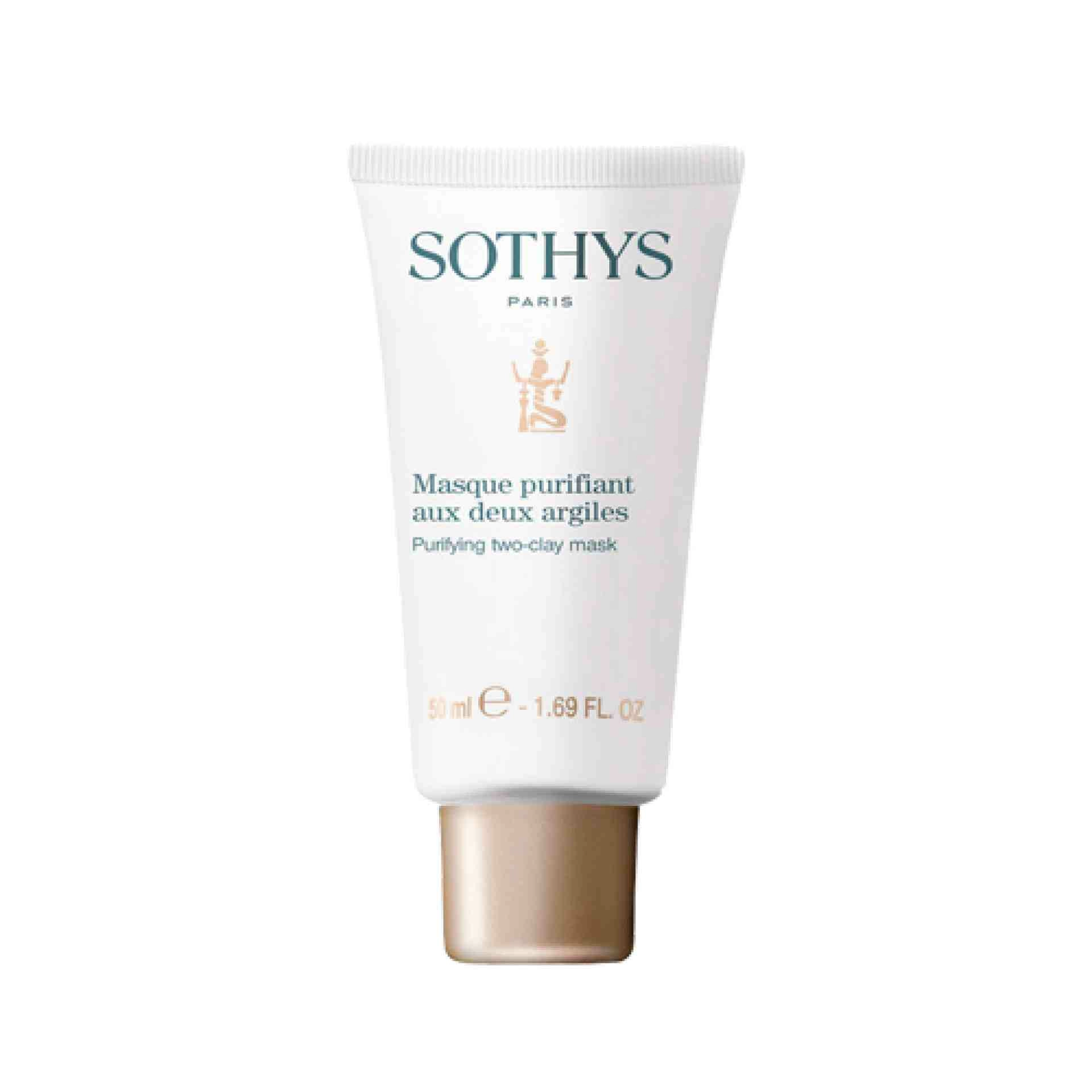 Masque Purifiant Aux Deux Argiles | Mascarilla purificante 50ml - Sothys ®