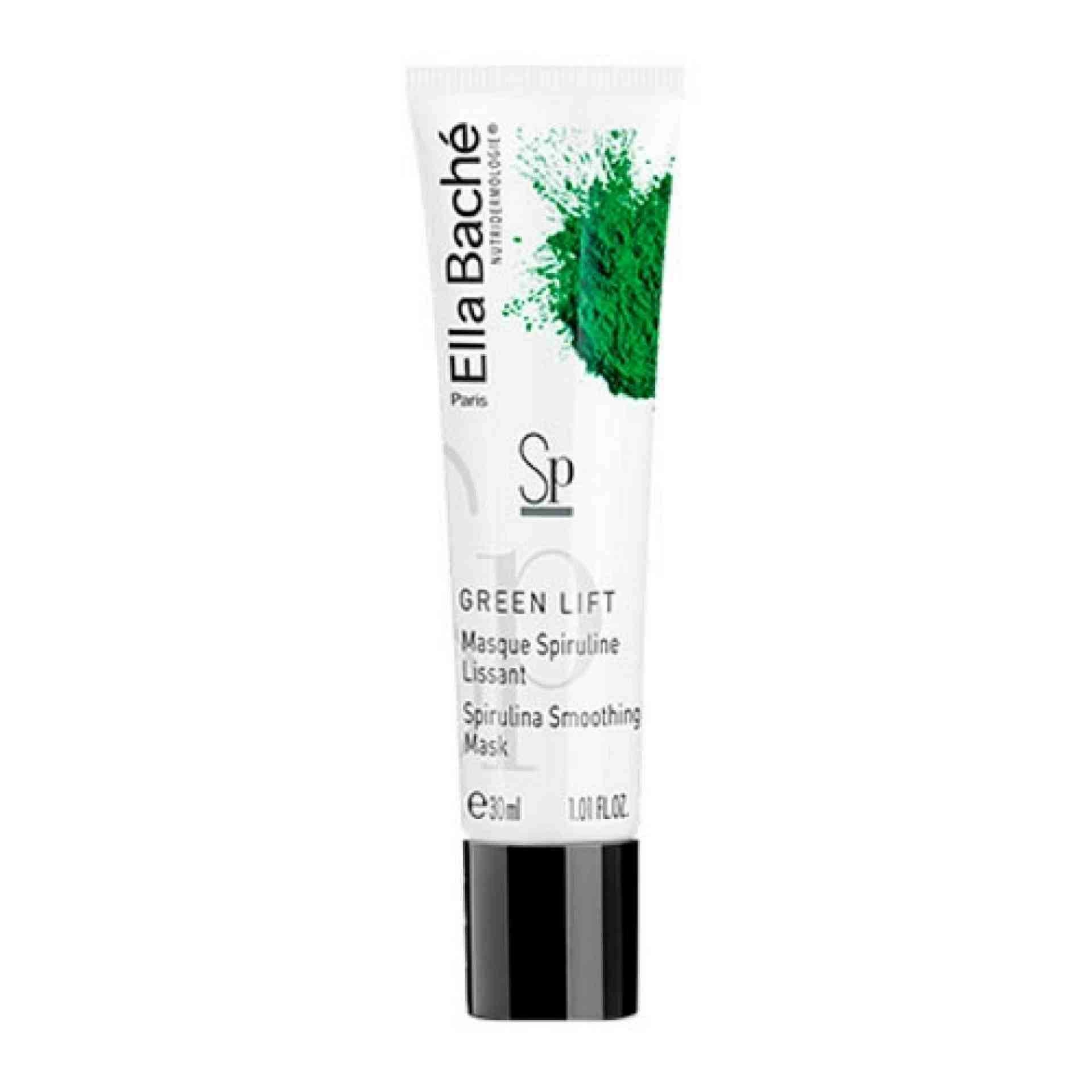 Masque Spiruline Lissant |  Mascarilla reafirmante y antiarrugas 30ml - Green Lift - Ella Baché ®