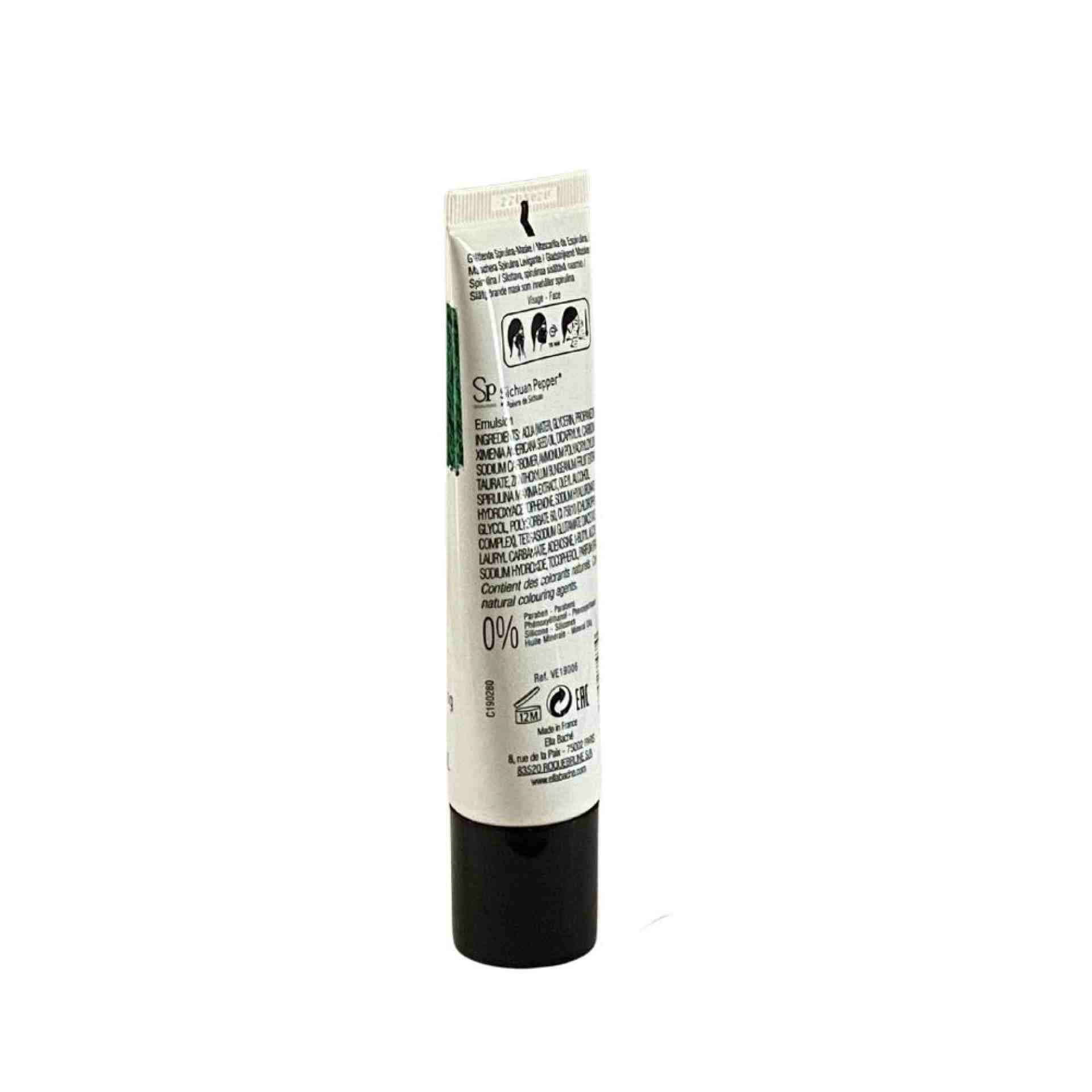 Masque Spiruline Lissant |  Mascarilla reafirmante y antiarrugas 30ml - Green Lift - Ella Baché ®
