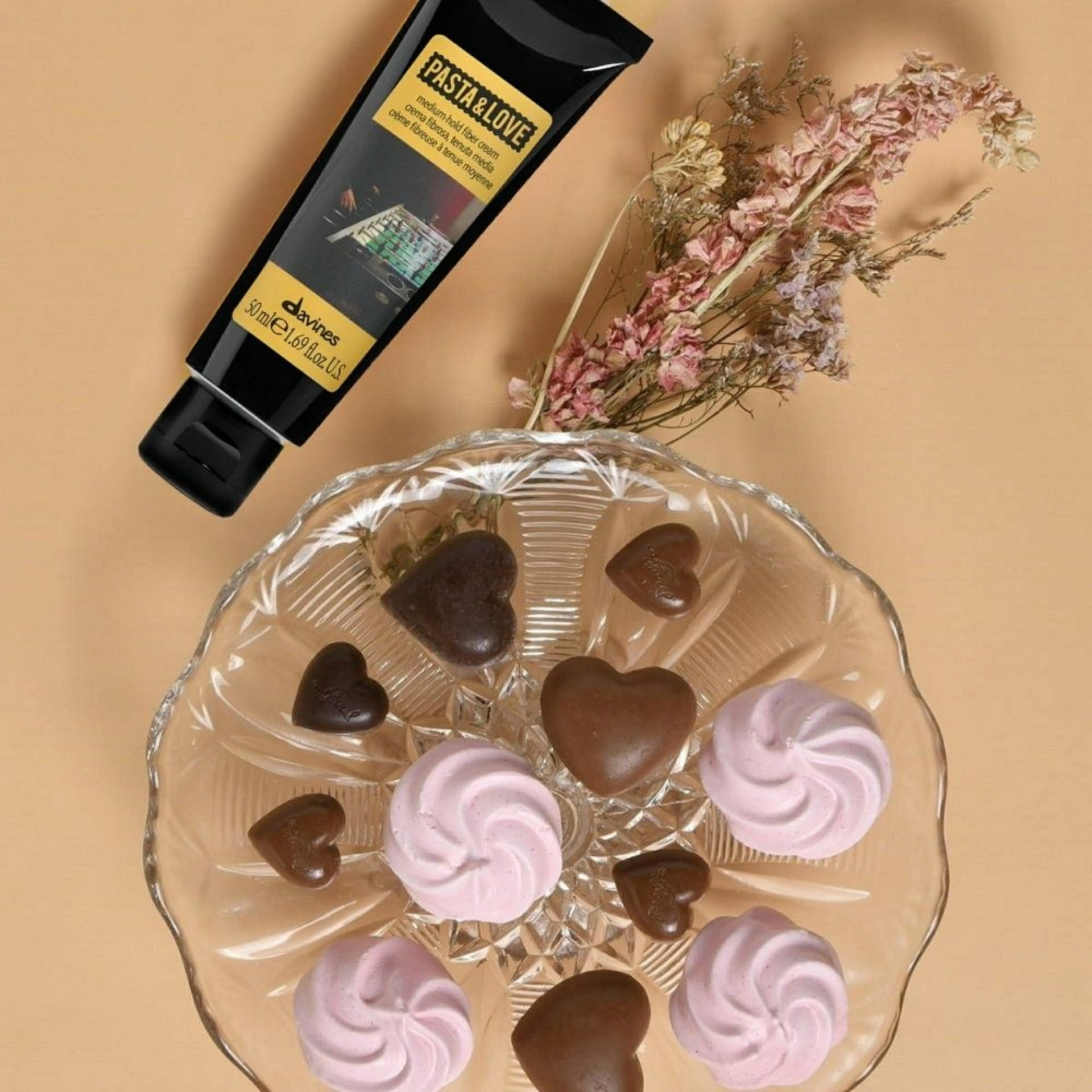 MEDIUM-HOLD FIBER CREAM | Crema de peinado 50ml - Pasta&Love - Davines ®