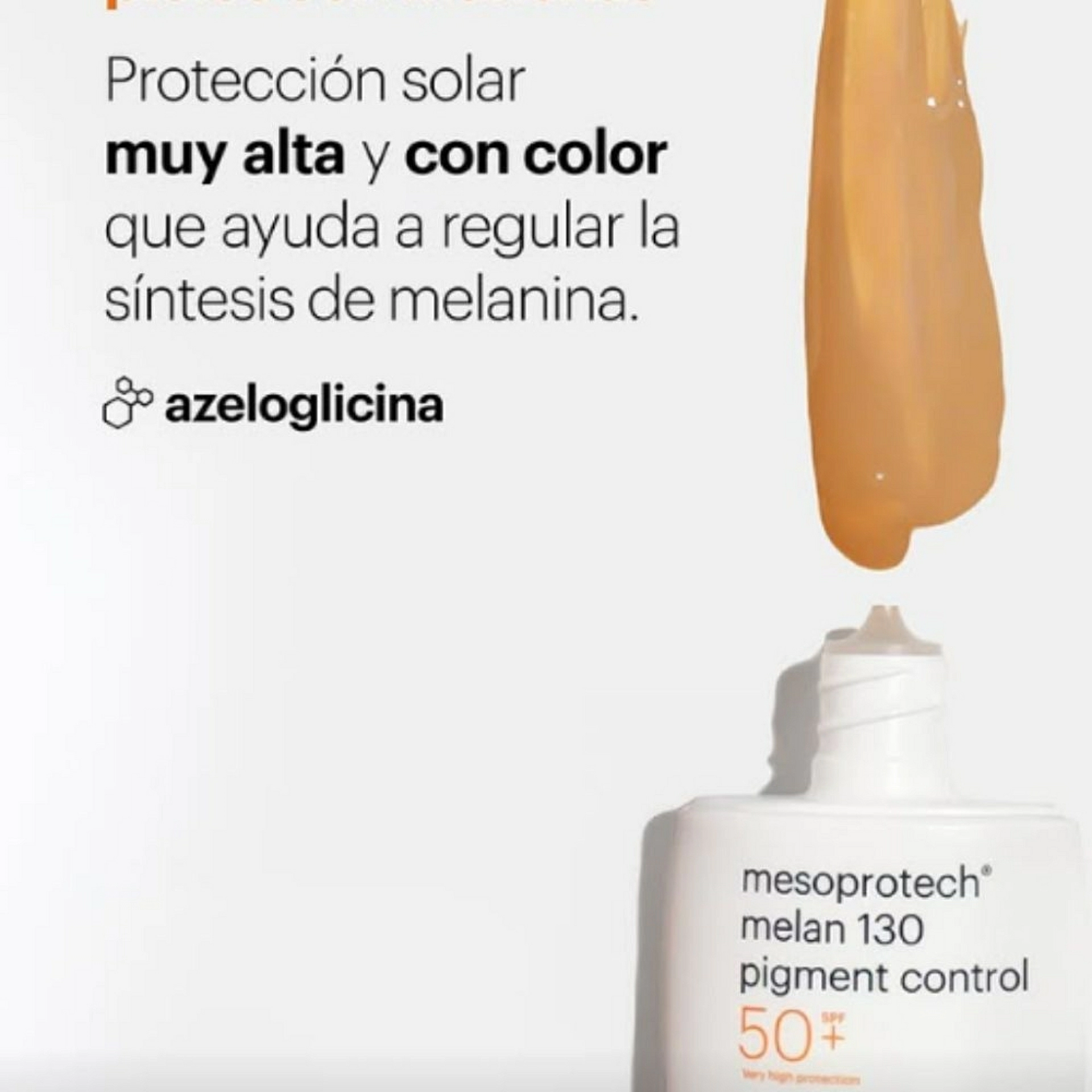 Melan 130+ pigment control | Protector con color 50ml - Photoprotection Solutions - mesoestetic ®
