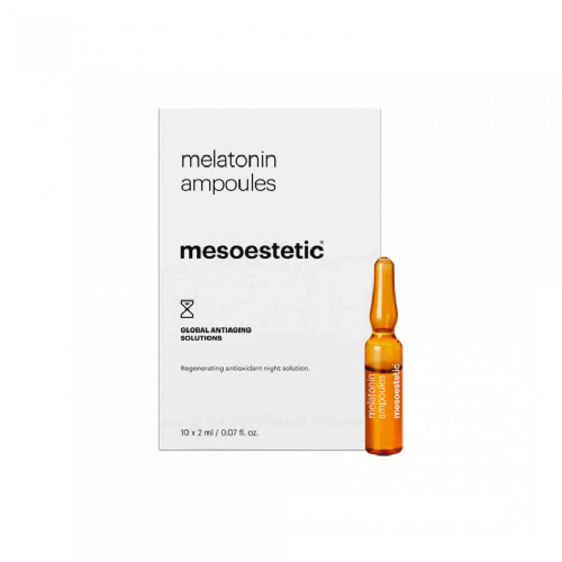 Melatonin Ampoules | Ampollas Regeneradoras 10x2ml - Mesoestetic ®