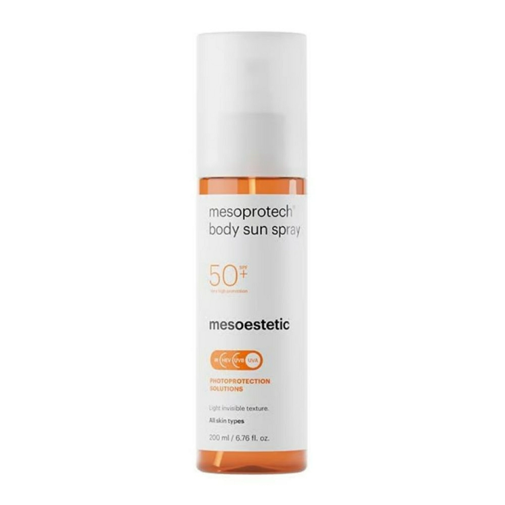 mesoprotech body sun spray | protector solar corporal en spray 200ml - mesoprotech - mesoestetic ®
