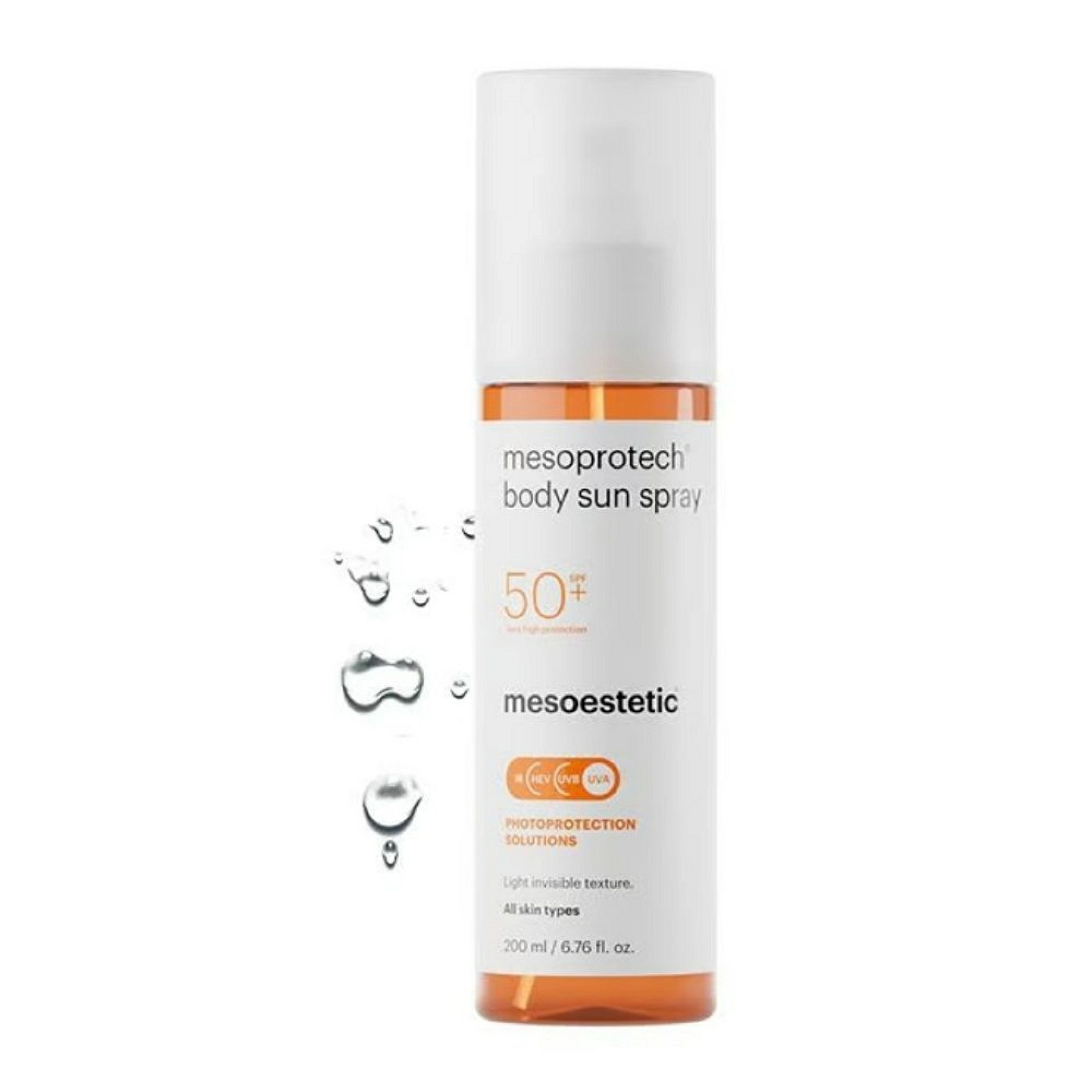 mesoprotech body sun spray | protector solar corporal en spray 200ml - mesoprotech - mesoestetic ®