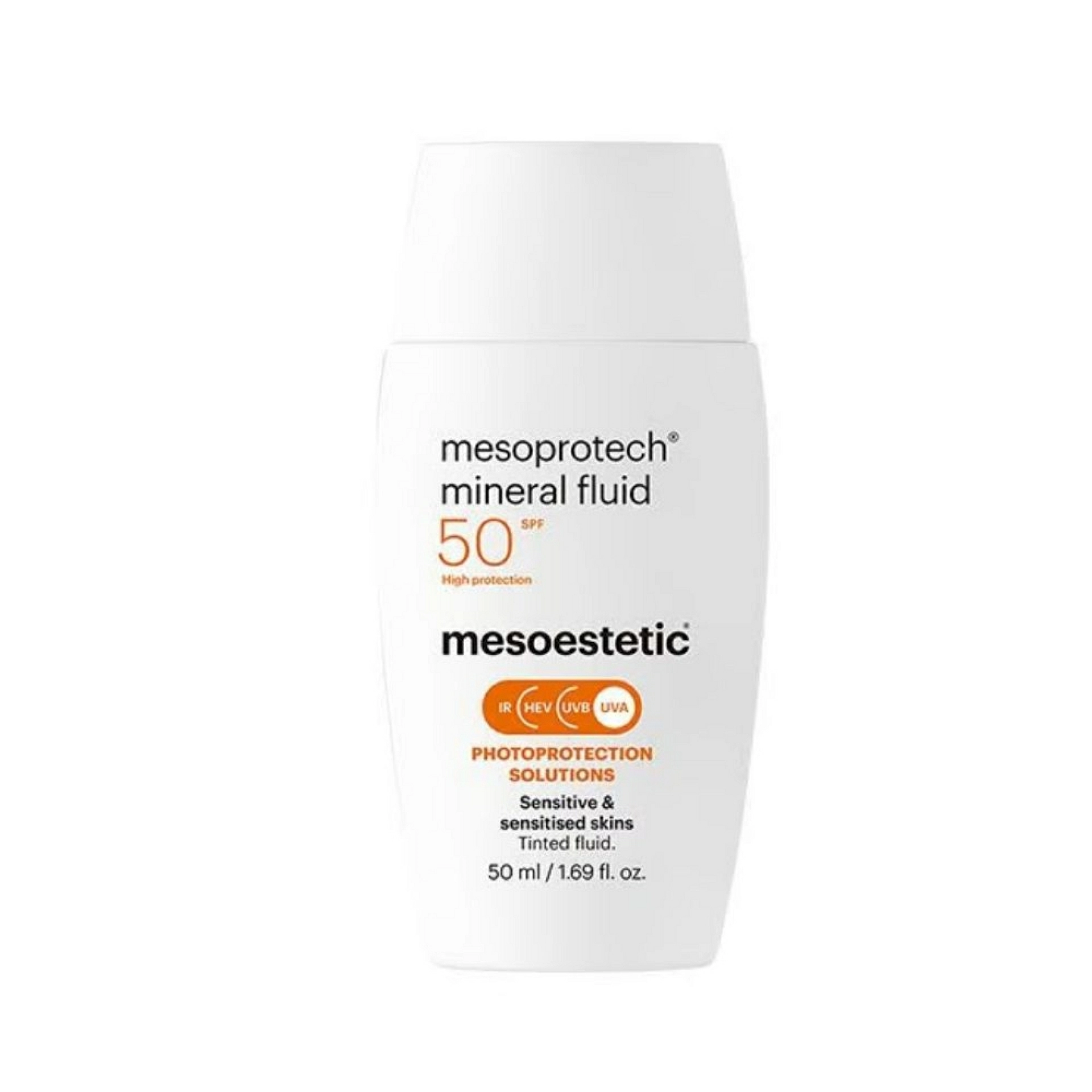 mesoprotech mineral fluid | Protector solar piel sensible 50ml - mesoprotech - mesoestetic ®