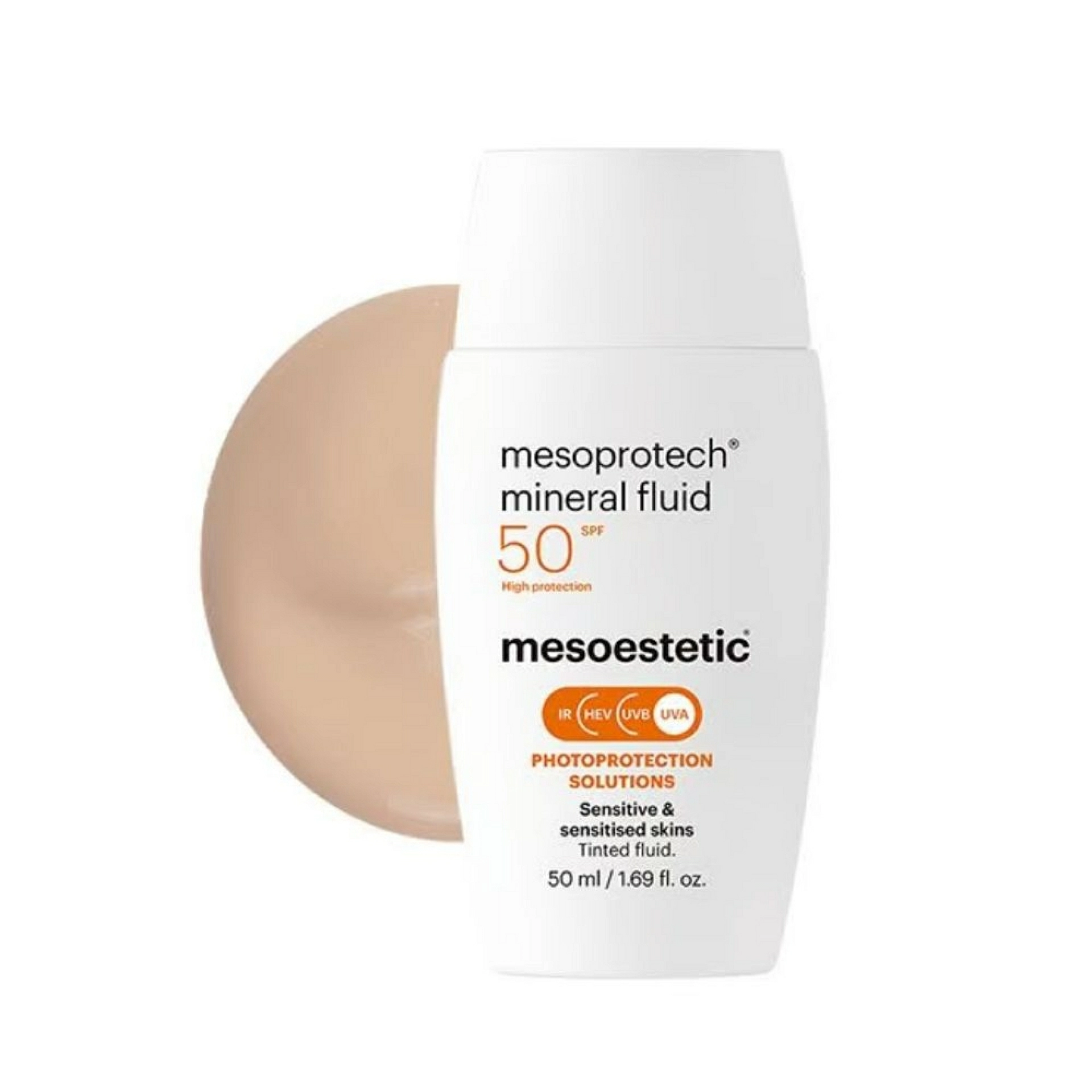 mesoprotech mineral fluid | Protector solar piel sensible 50ml - mesoprotech - mesoestetic ®