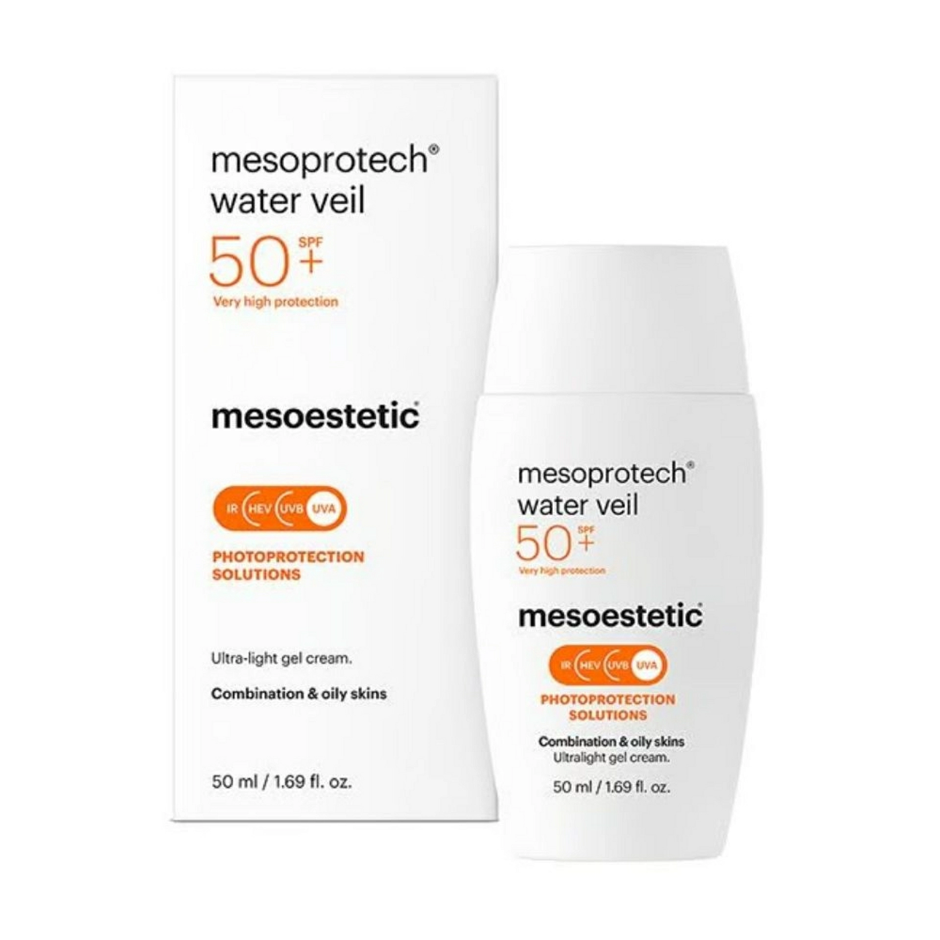 mesoprotech water veil | Protector solar ligero 50ml - mesoprotech - mesoestetic ®