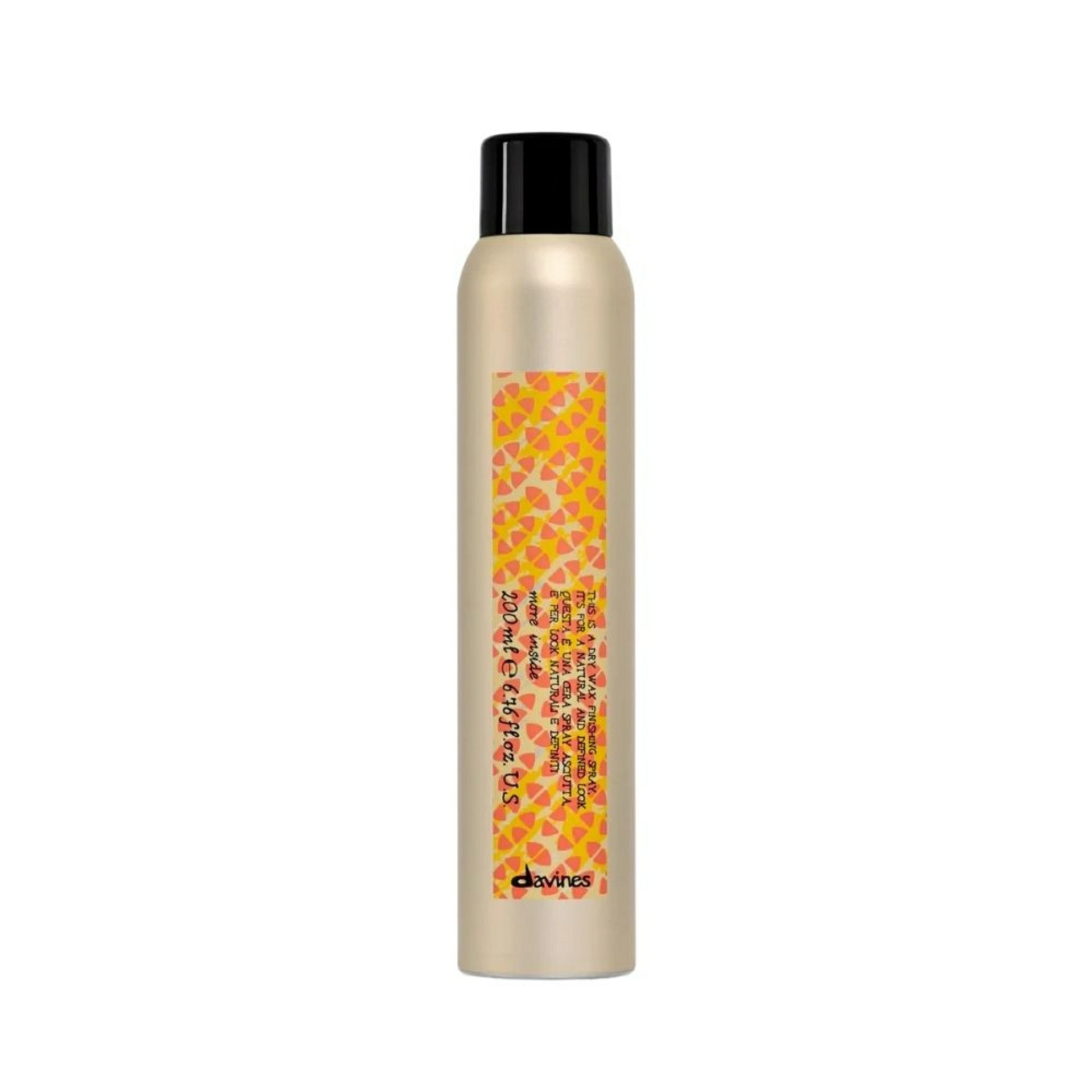 MI Dry Wax Finishing Spray | Cera seca en spray 200ml - More Inside - Davines ®