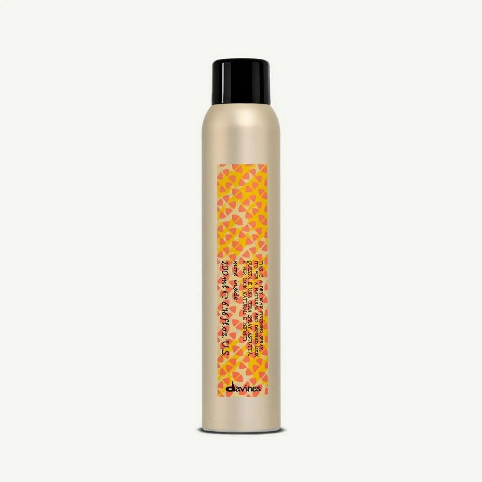 MI Dry Wax Finishing Spray | Cera seca en spray 200ml - More Inside - Davines ®