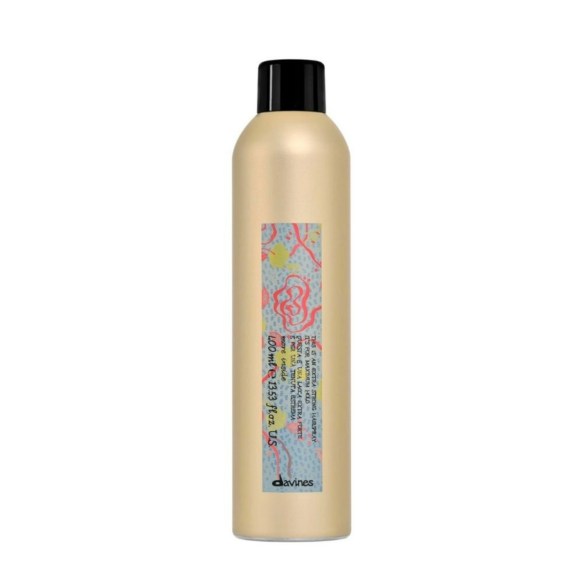 MI Extra-Strong Hold Hair-Spray | Laca invisible extra fuerte 400ml - More Inside - Davines ®