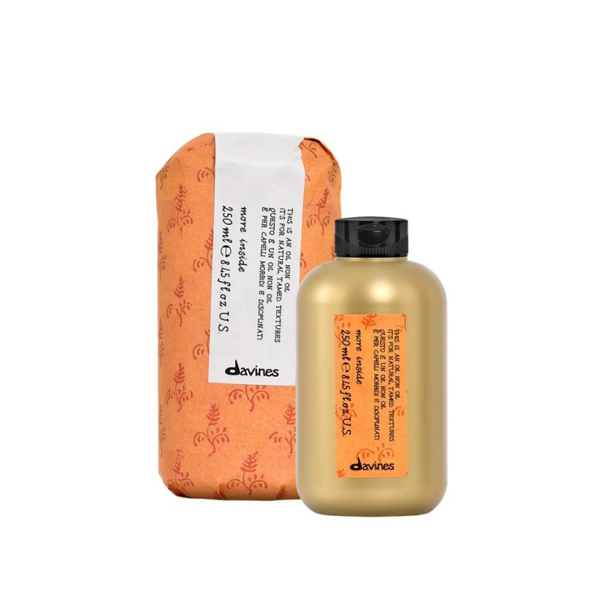 MI Oil Non Oil | Gel fluido hidratante capilar 250ml - More Inside - Davines ®