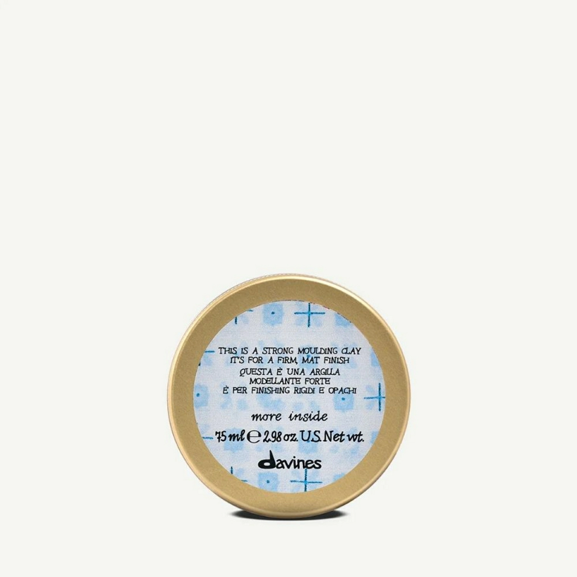 MI Strong Moulding Clay | Arcilla modeladora 75ml - More Inside - Davines ®