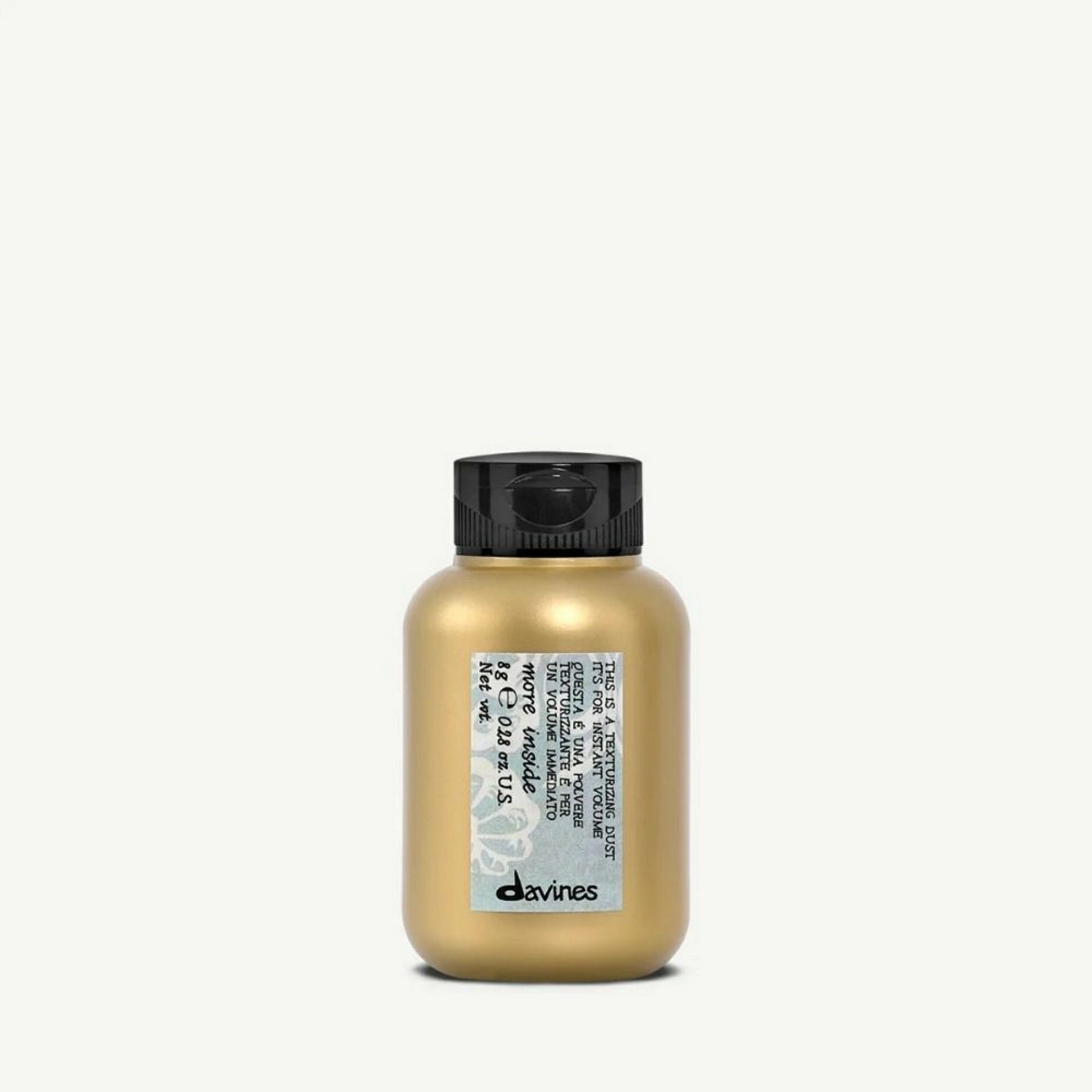 MI TEXTURIZING DUST | Polvo texturizante efecto volumen 8 gr - More Inside - Davines ®