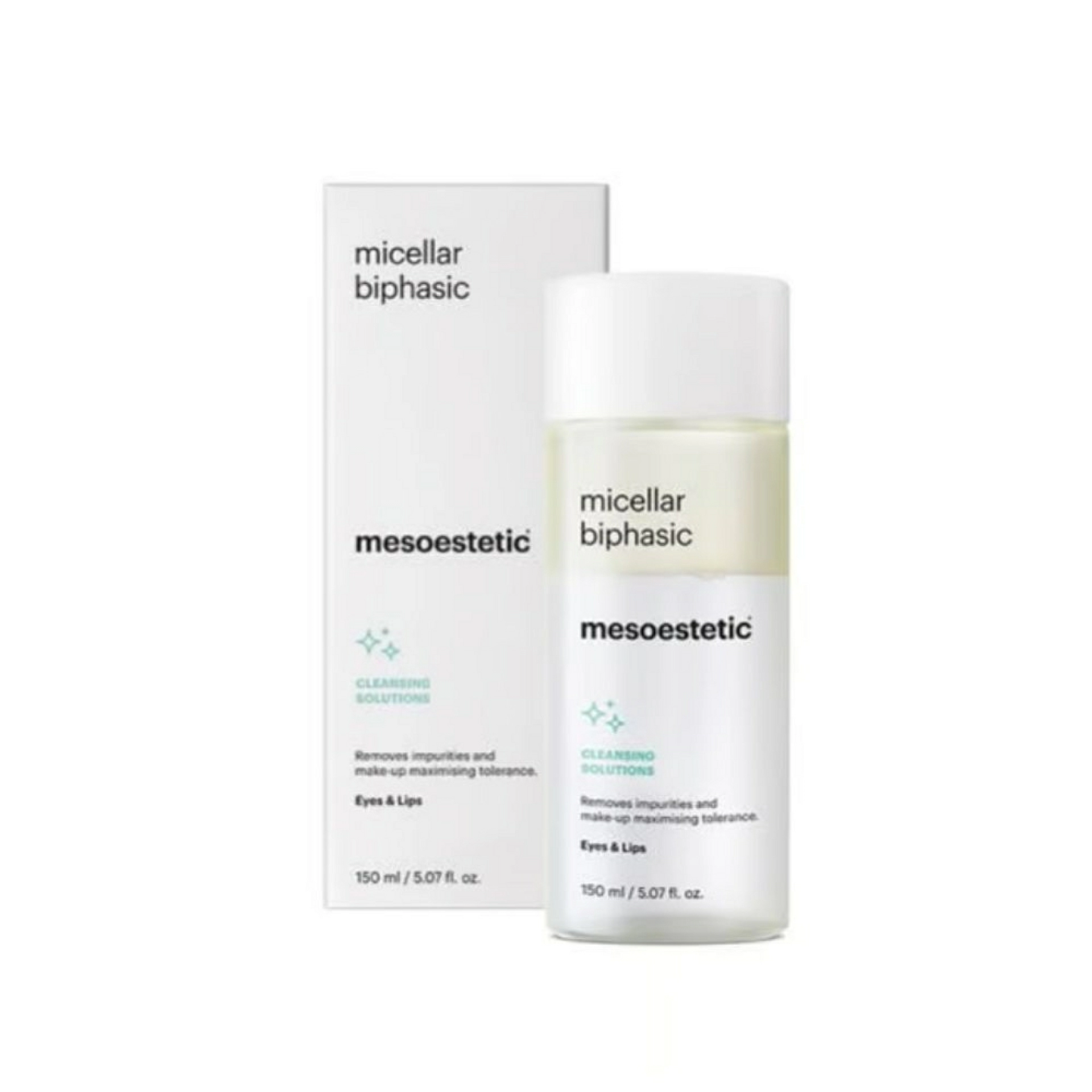 Micellar Biphasic | Desmaquillante Bifásico 150ml - Cleansing Solutions - Mesoestetic ®