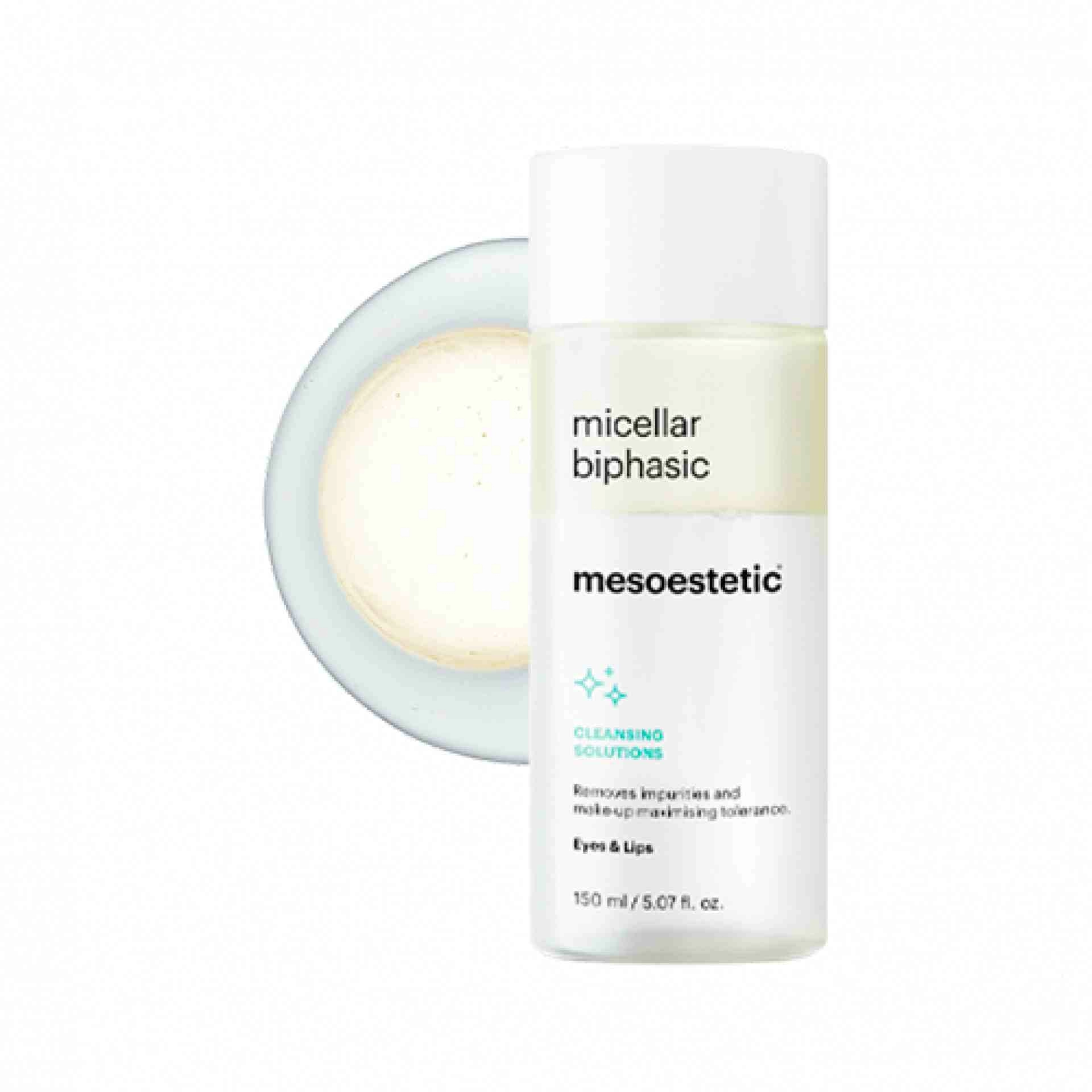 Micellar Biphasic | Desmaquillante Bifásico 150ml - Cleansing Solutions - Mesoestetic ®