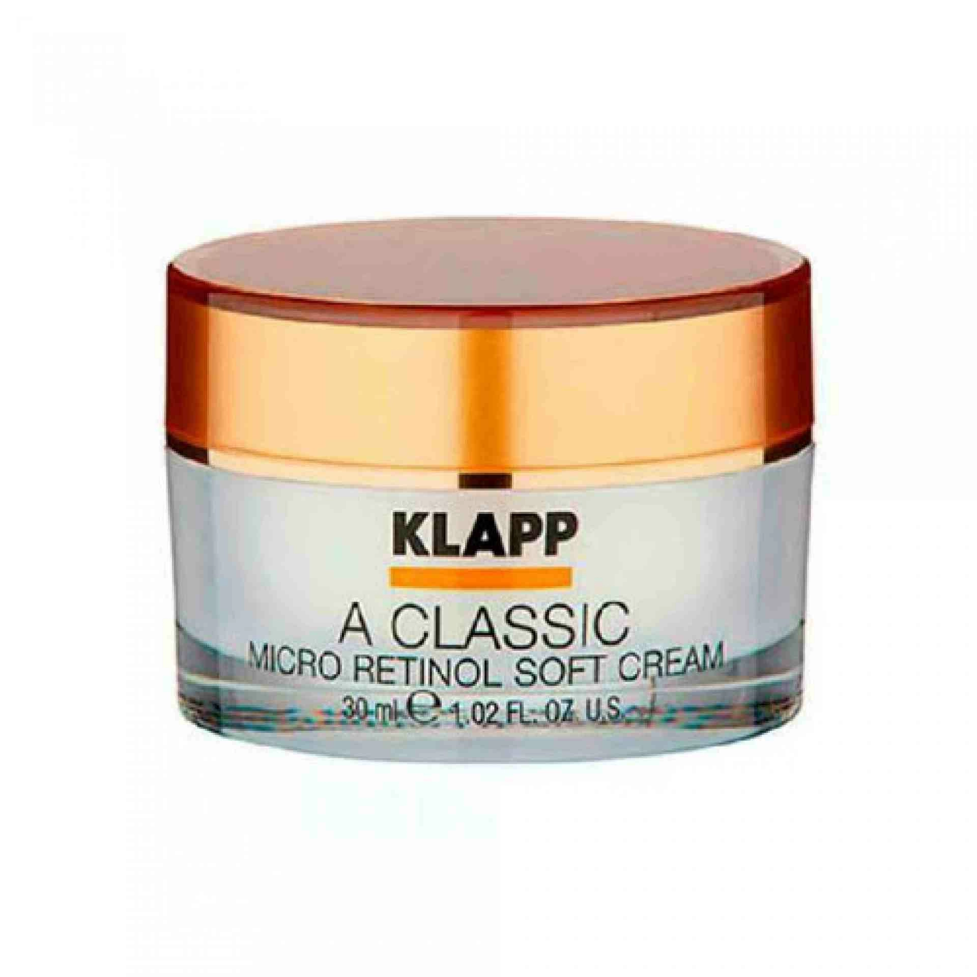 Micro Retinol Soft Cream | Crema Regenerante 30ml - A Classic - Klapp ®