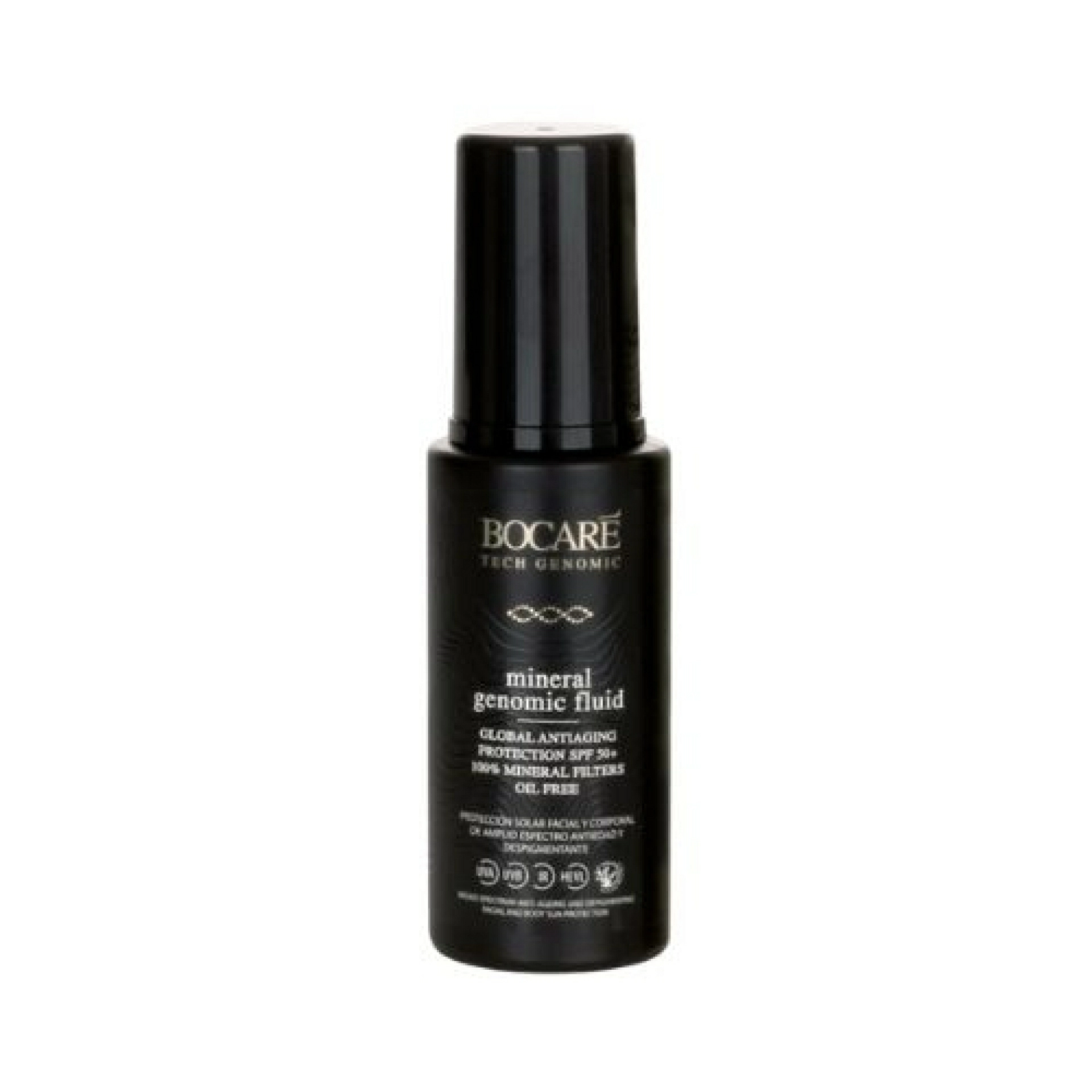 Mineral Genomic Fluid | Protector solar fluido antiedad SPF50+ 50 ml – Mineral Genomic – Bocaré Tech Genomic ®