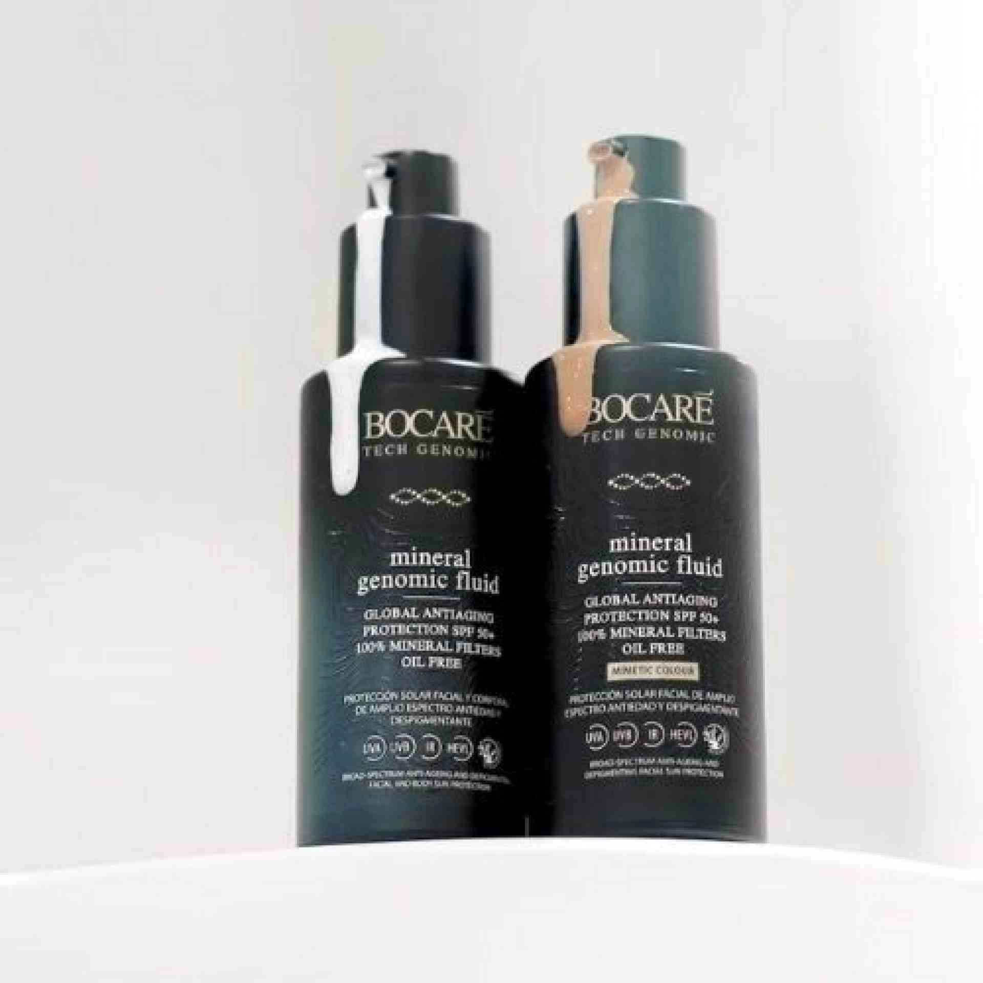 Mineral Genomic Fluid | Protector solar fluido antiedad SPF50+ 50 ml – Mineral Genomic – Bocaré Tech Genomic ®