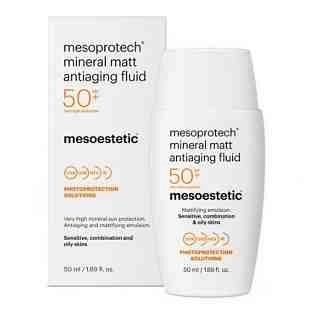 Mineral Matt Antiaging Fluid | Emulsión Solar Antiedad 50ml - Mesoprotech - Mesoestetic ®