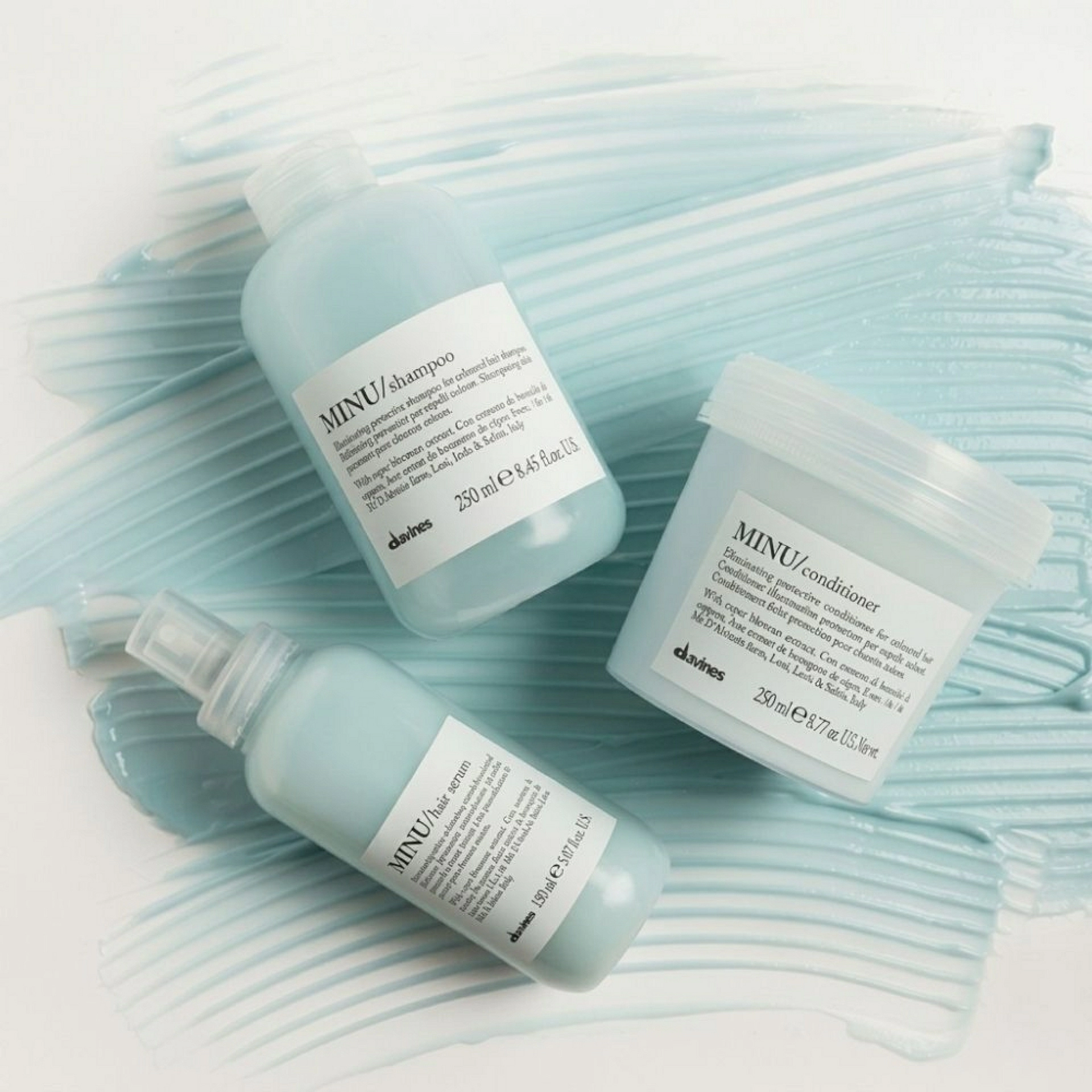 MINU / Hair Mask | Mascarilla iluminadora para pelo teñido - Essential Haircare - Davines ®