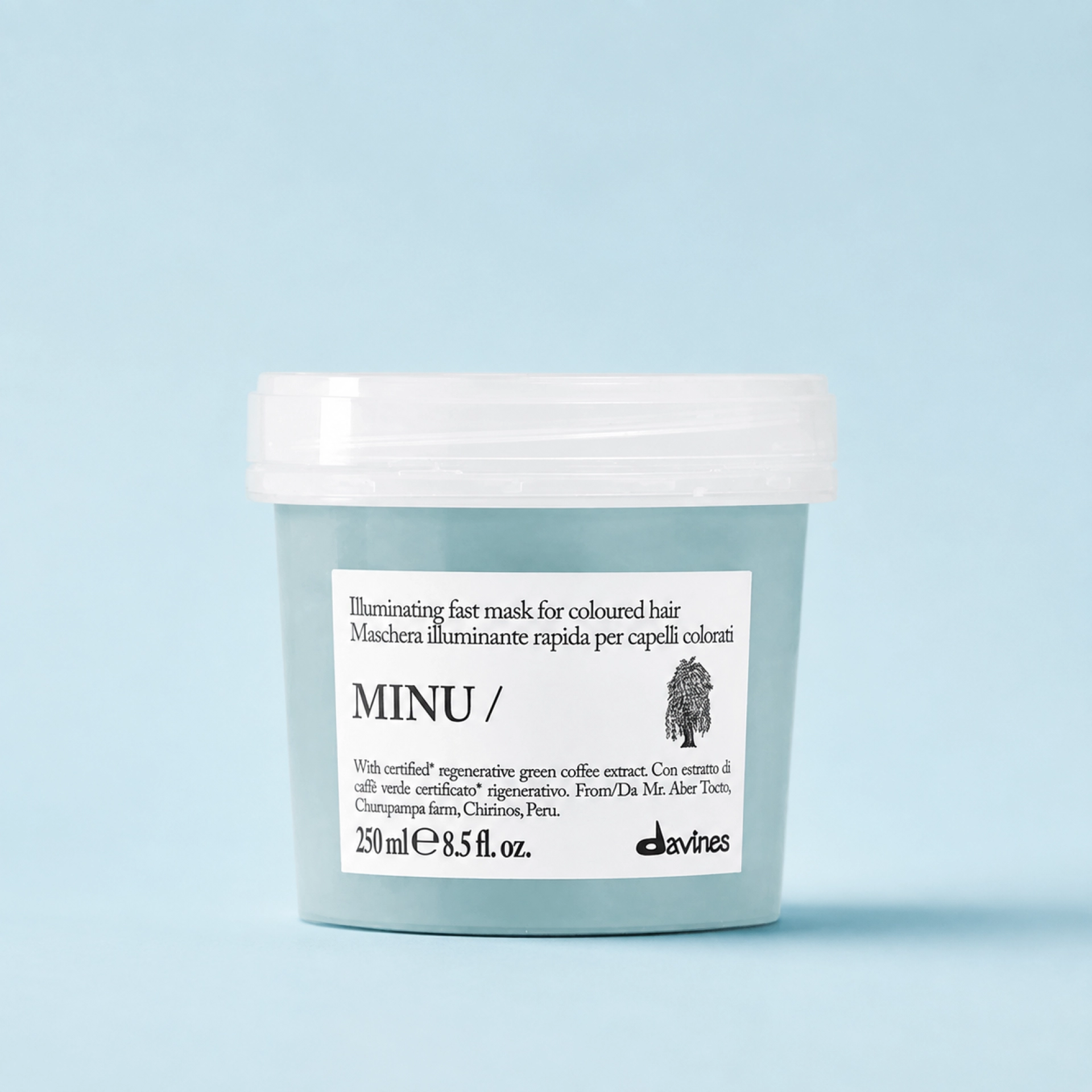MINU / Hair Mask | Mascarilla iluminadora para pelo teñido - Essential Haircare - Davines ®