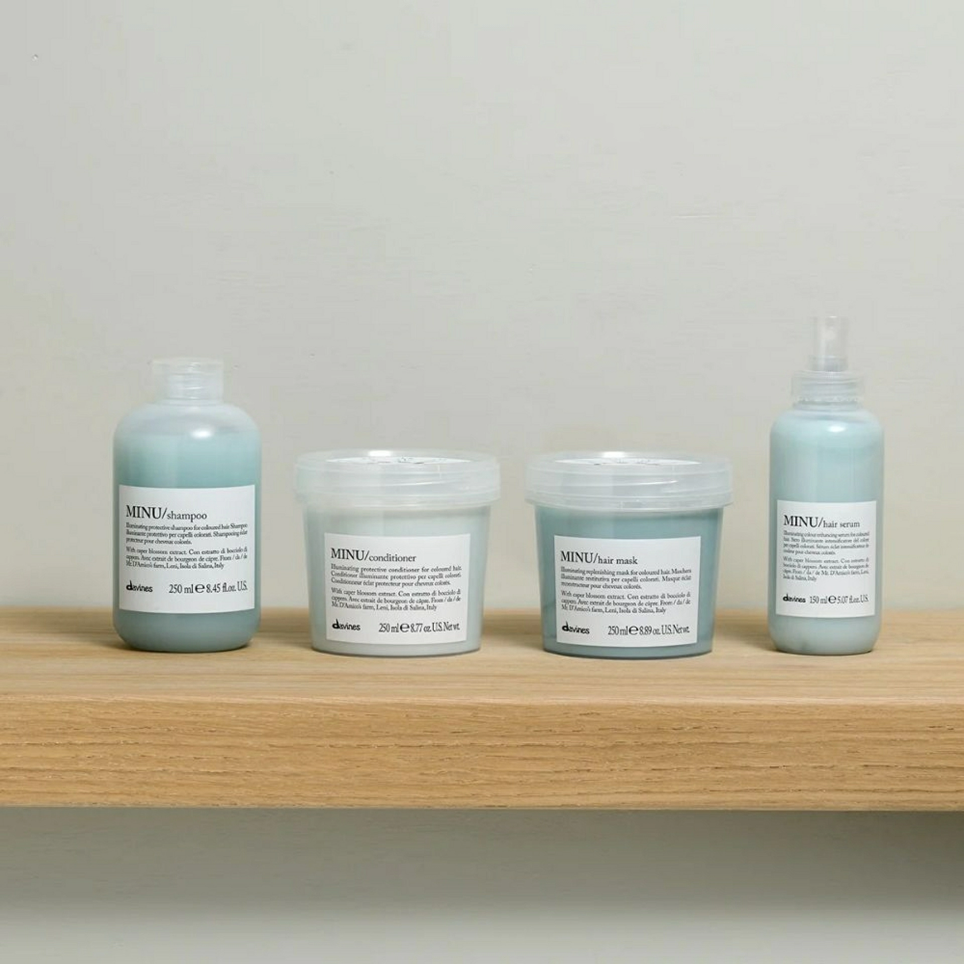 MINU / Hair Mask | Mascarilla iluminadora para pelo teñido - Essential Haircare - Davines ®