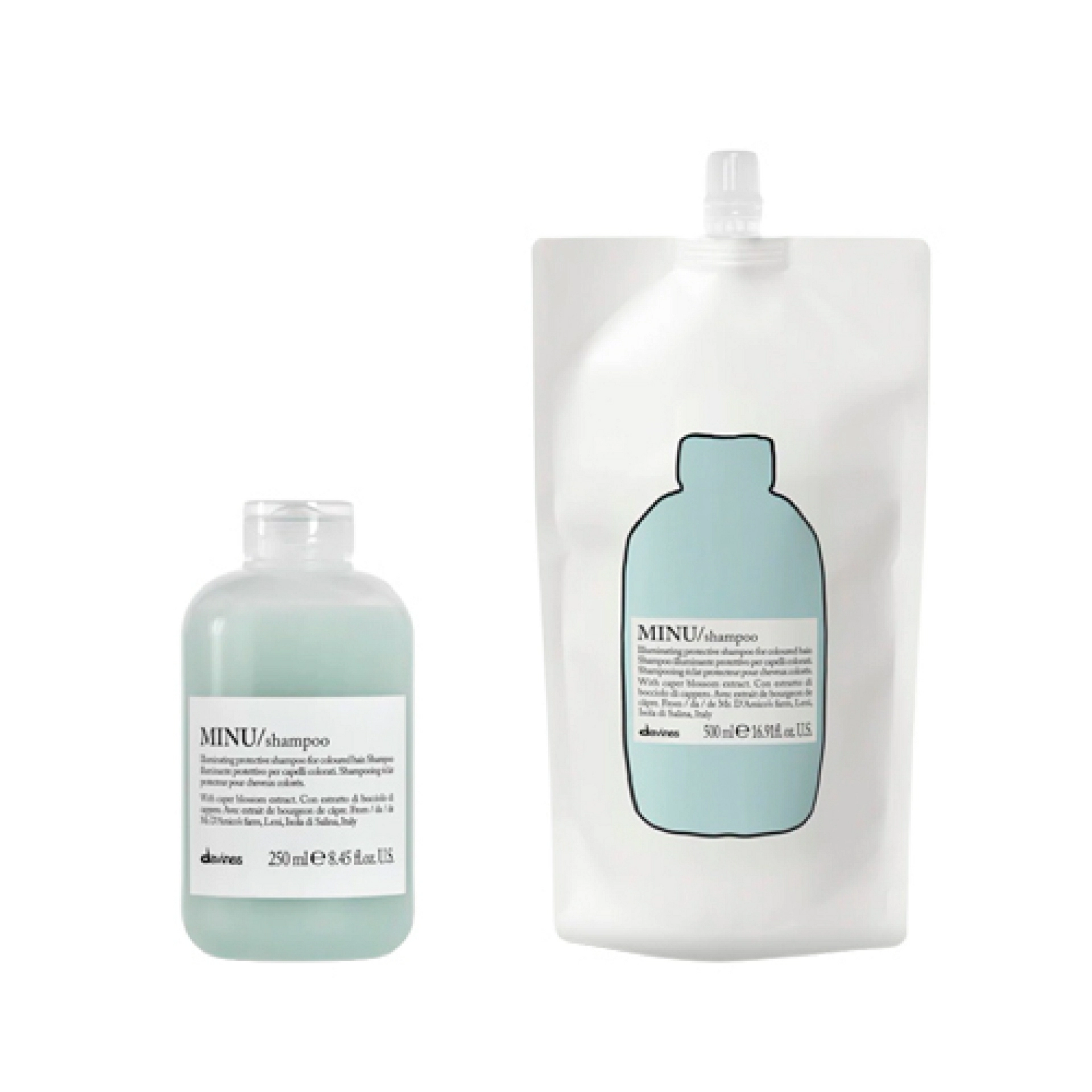 MINU / Shampoo | Champú para pelo teñido - Essential Haircare - Davines ®