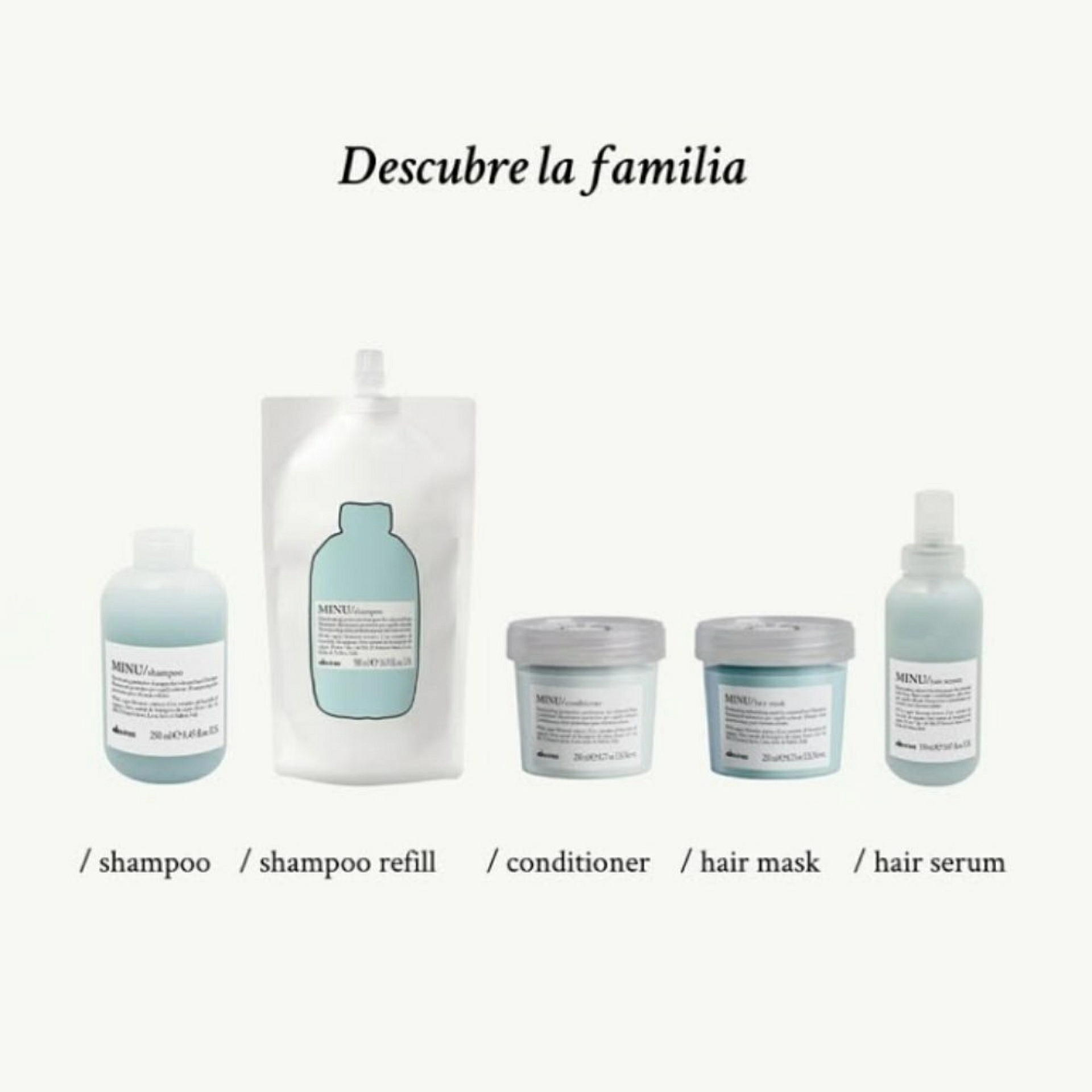 MINU / Shampoo | Champú para pelo teñido - Essential Haircare - Davines ®