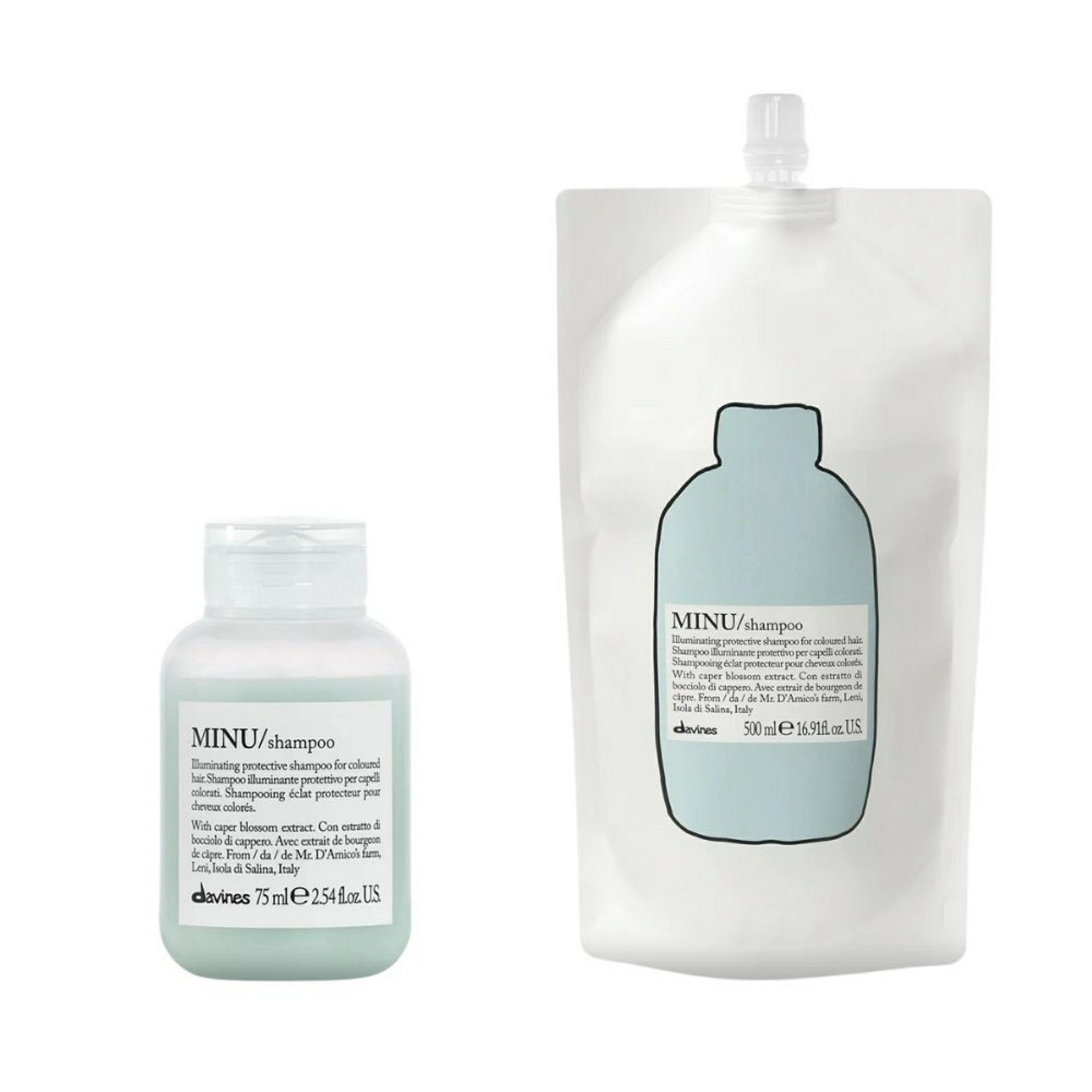 MINU / Shampoo | Champú para pelo teñido - Essential Haircare - Davines ®