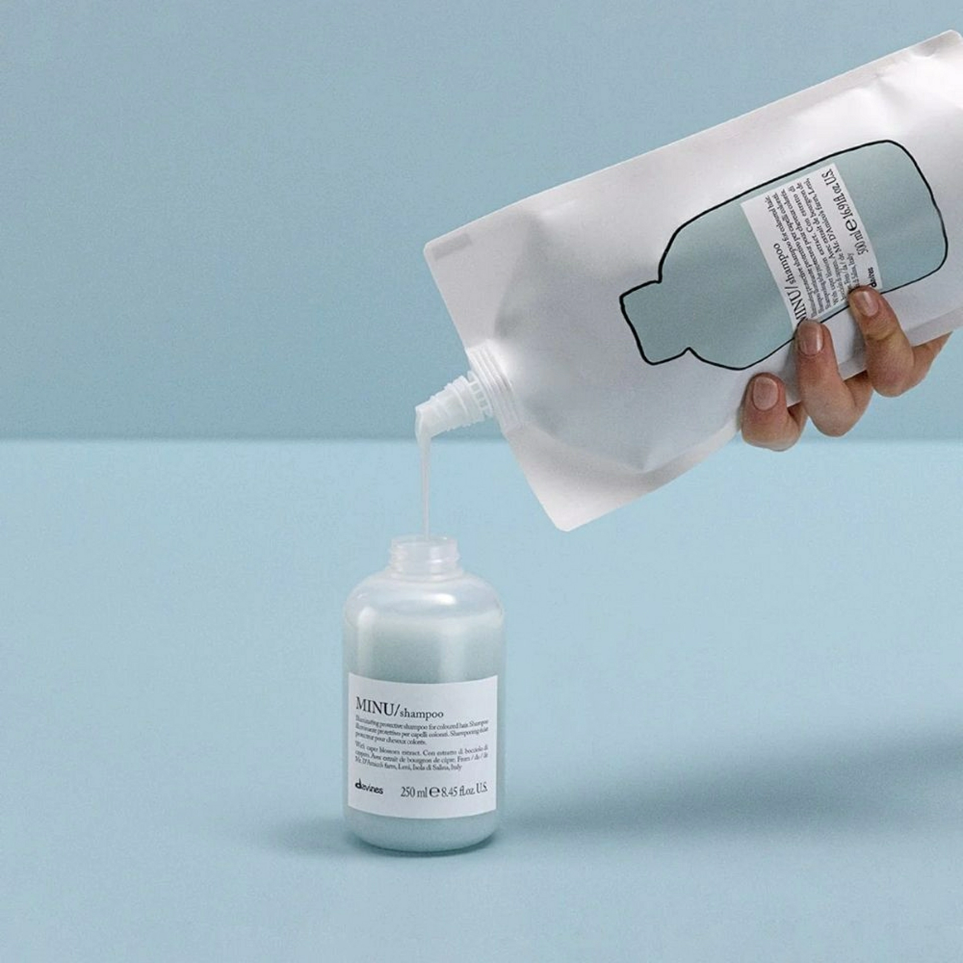 MINU / Shampoo | Champú para pelo teñido - Essential Haircare - Davines ®