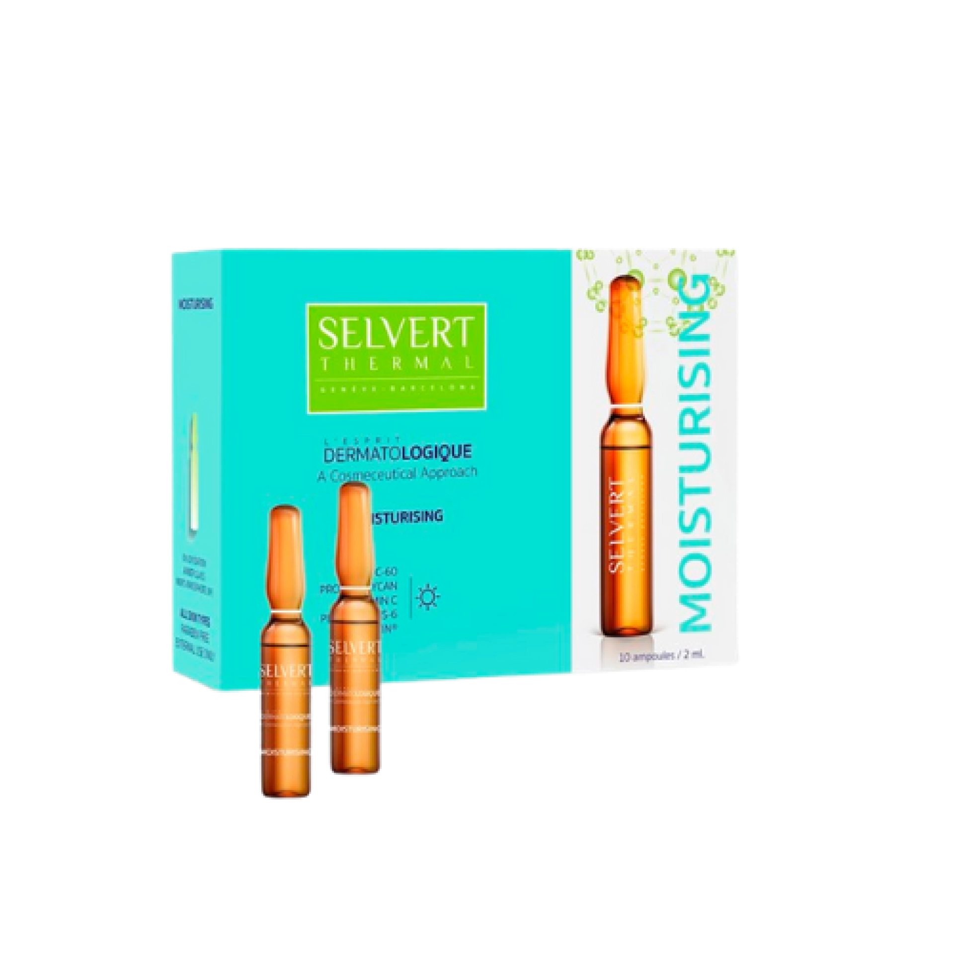 Moisturising | Ampollas hidratantes 10x2ml - L´Esprit Dermatologique - Selvert Thermal ®