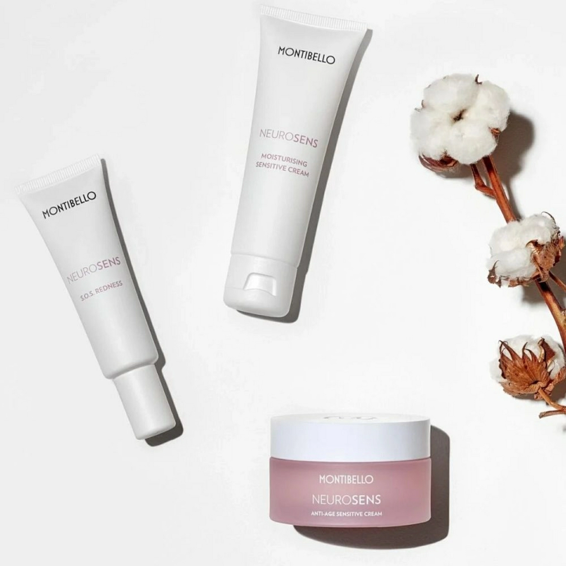Moisturising Sensitive Cream | Crema Piel sensible, mixta o grasa 50ml - Neurosens - Montibello ®