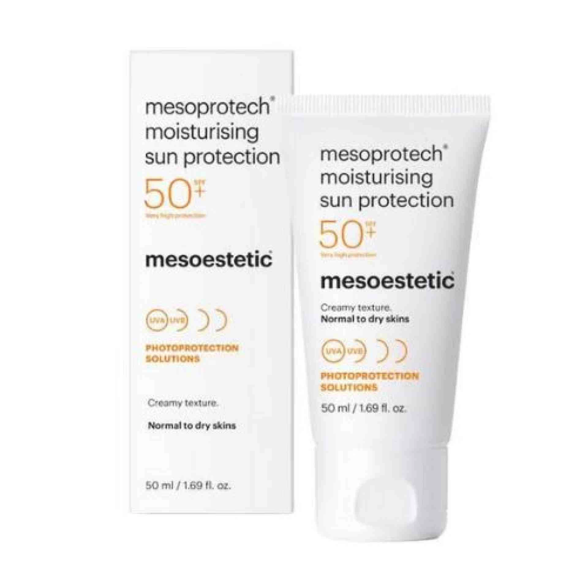 Moisturising Sun Protection | Protector Solar 50ml - Photoprotection Solutions - Mesoestetic ®